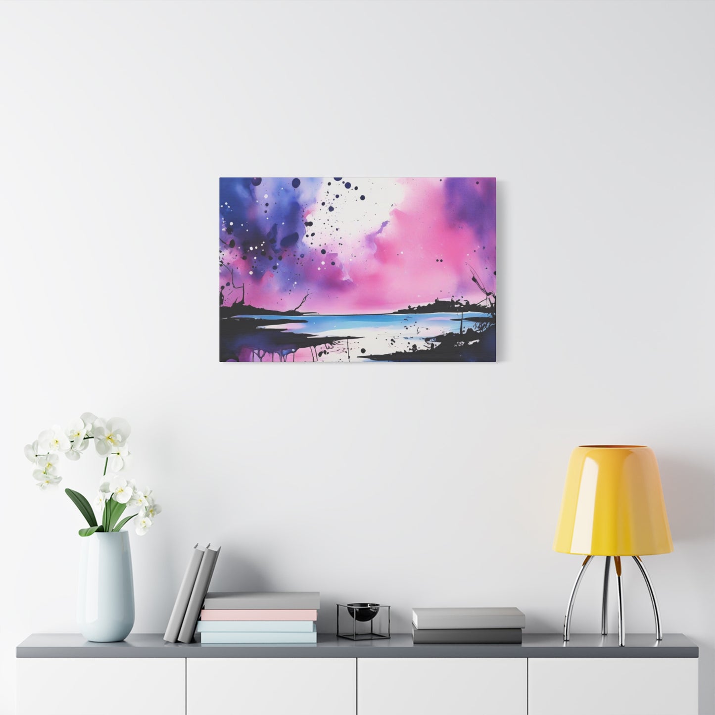 Abstract Art Canvas Print – Modern Wall Art, Digital Artwork, Matte Canvas, Ready to Hang, Home & Office Décor, Modern Wall Décor