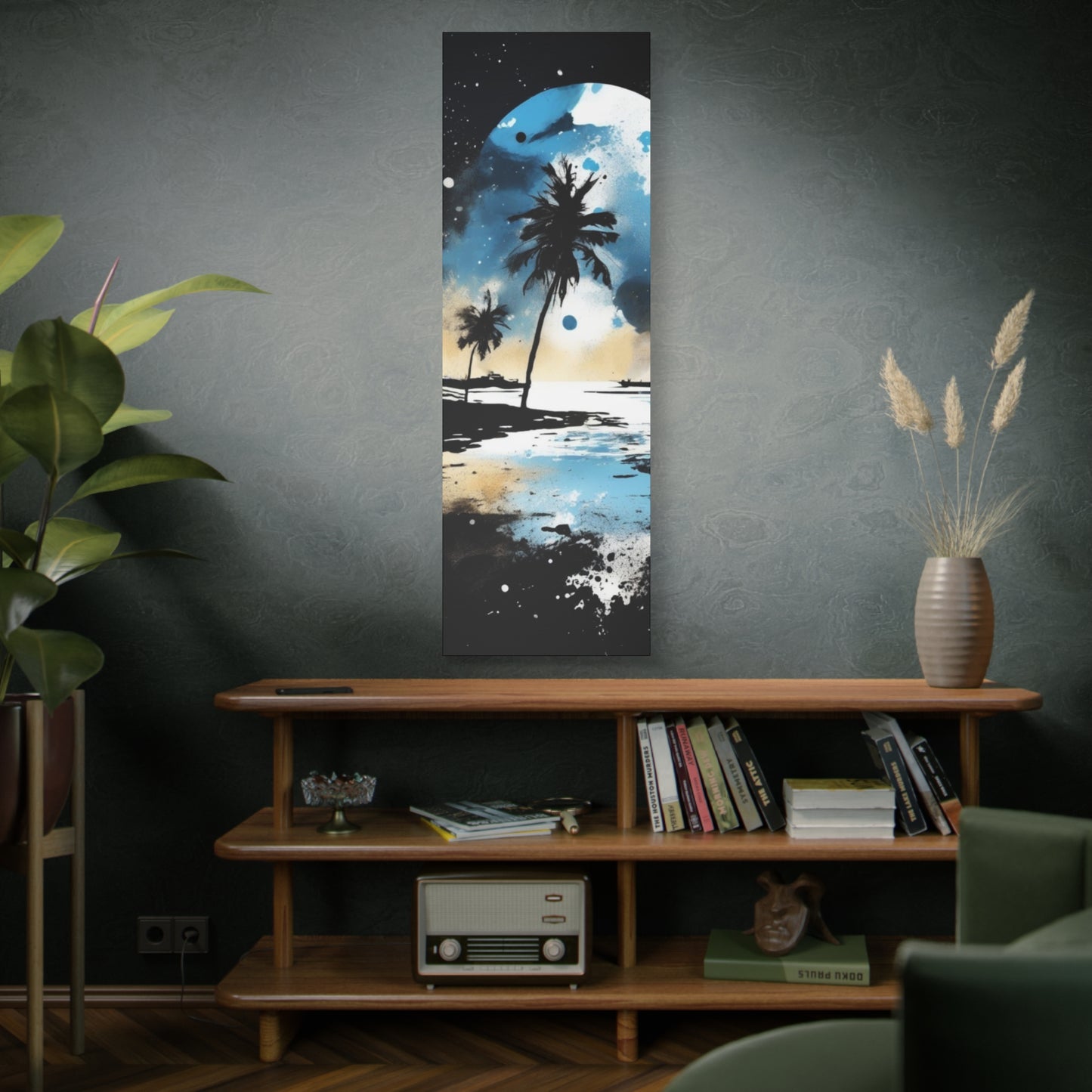 Abstract Art Canvas Print – Modern Wall Art, Digital Artwork, Matte Canvas, Ready to Hang, Home & Office Décor, Modern Wall Décor