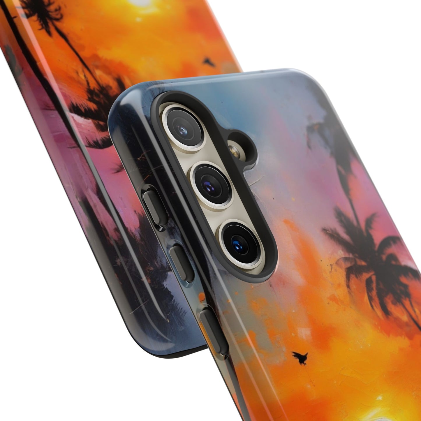 Tough Case Phone Case for Samsung Galaxy S25/S24 – Dual Layer, Matte/Glossy Finish, Wireless Charging Compatible