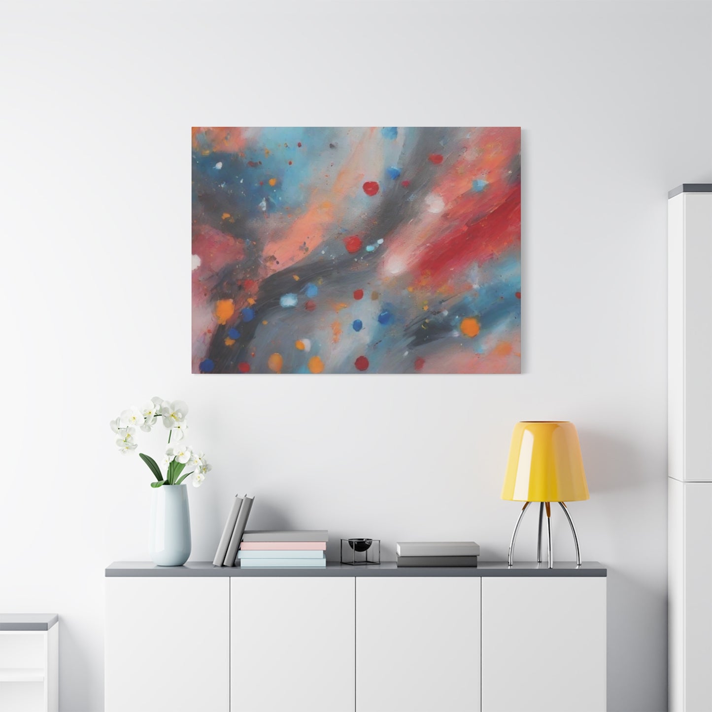 Abstract Art Canvas Print – Modern Wall Art, Digital Artwork, Matte Canvas, Ready to Hang, Home & Office Décor, Modern Wall Décor