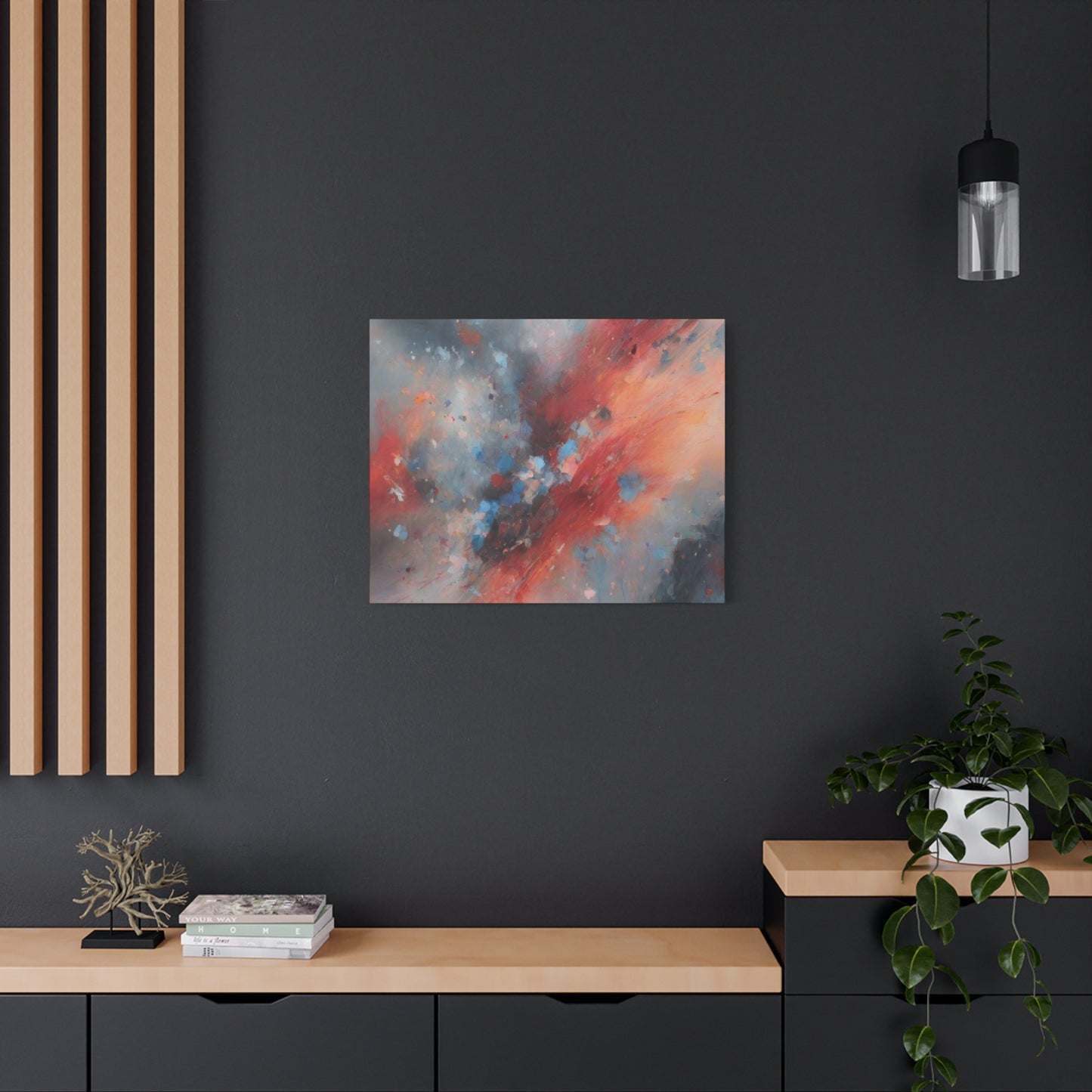 Abstract Art Canvas Print – Modern Wall Art, Digital Artwork, Matte Canvas, Ready to Hang, Home & Office Décor, Modern Wall Décor