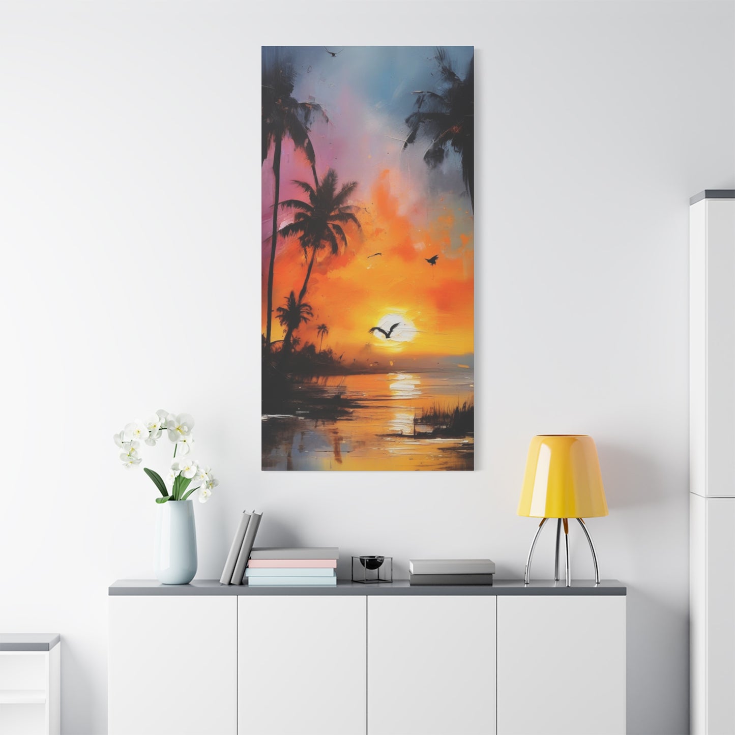 Abstract Art Canvas Print – Modern Wall Art, Digital Artwork, Matte Canvas, Ready to Hang, Home & Office Décor, Modern Wall Décor