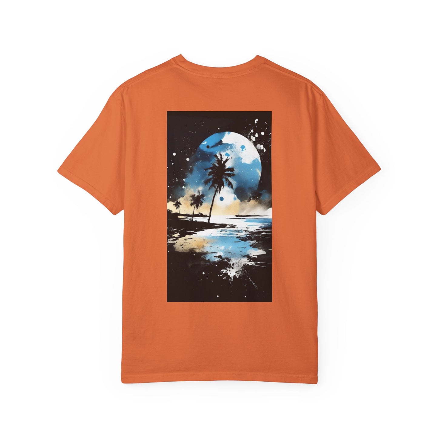 Siiuno Tropical T-Shirt, Casual Summer Wear, Beach Vacation Top, Gift for Nature Lovers, Eco-Friendly Fashion