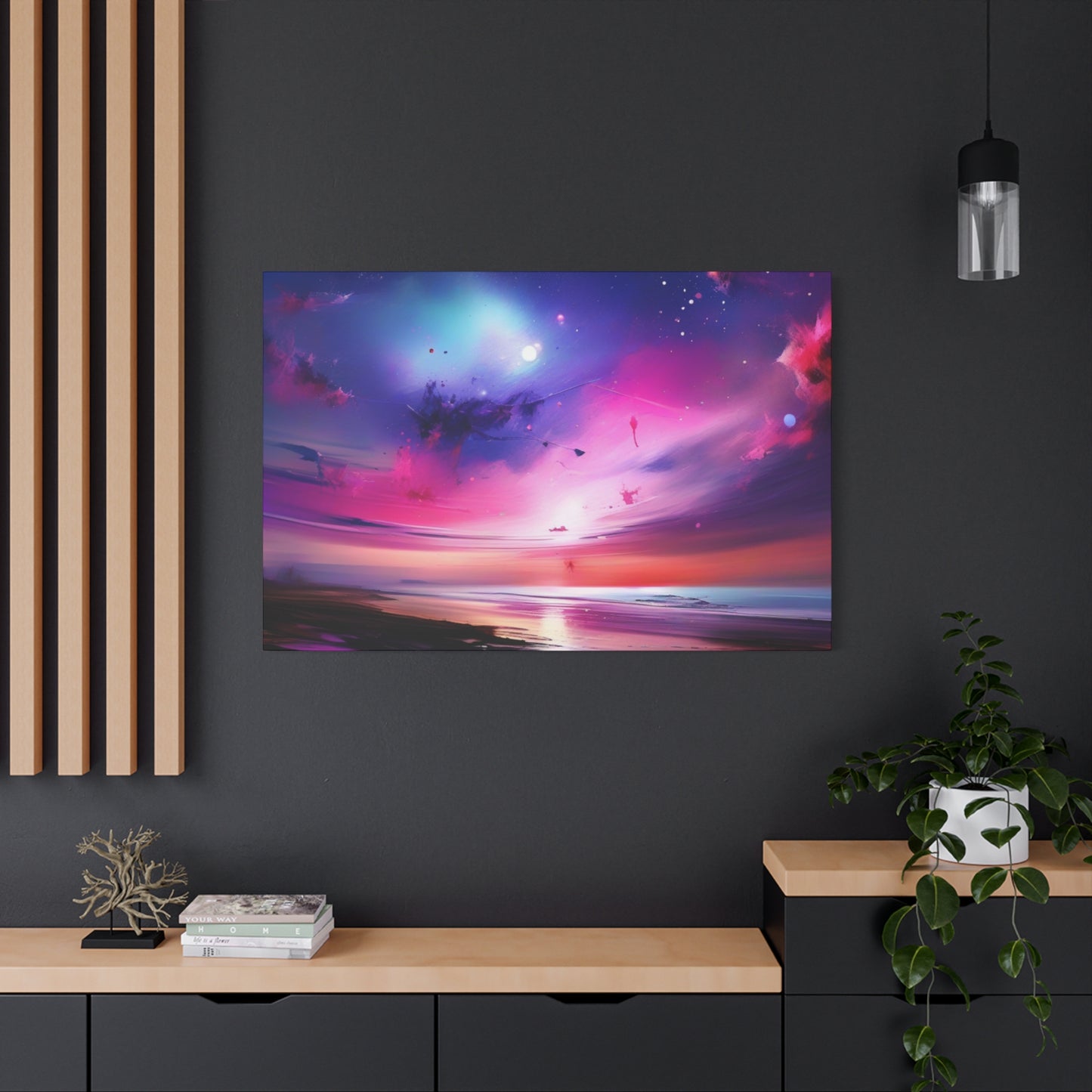 Abstract Art Canvas Print – Modern Wall Art, Digital Artwork, Matte Canvas, Ready to Hang, Home & Office Décor, Modern Wall Décor