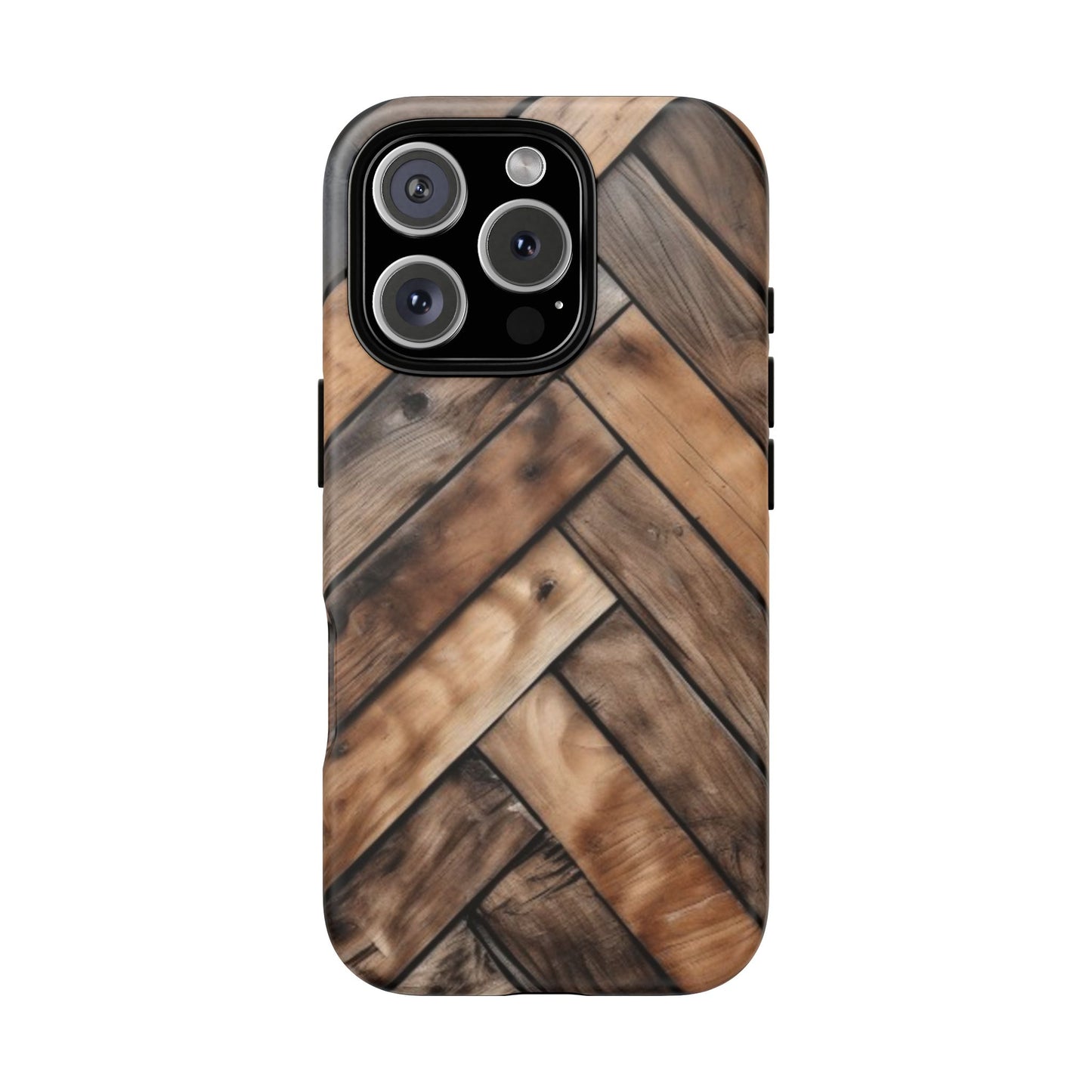 Tough Case Phone Case for iPhone 16/16 Plus/16 Pro/ 16 Pro Max – Dual Layer, Matte/Glossy Finish, Wireless Charging Compatible