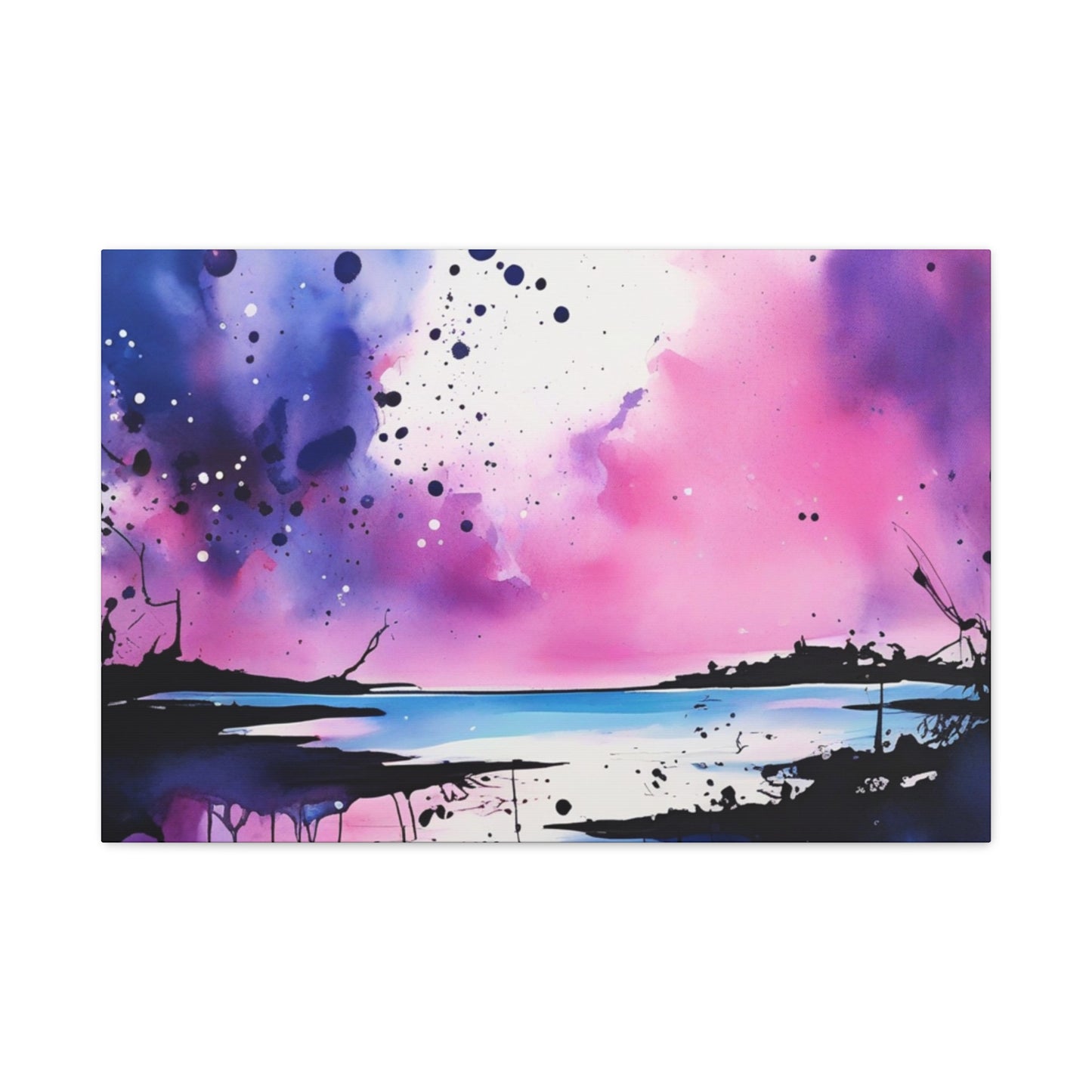 Abstract Art Canvas Print – Modern Wall Art, Digital Artwork, Matte Canvas, Ready to Hang, Home & Office Décor, Modern Wall Décor