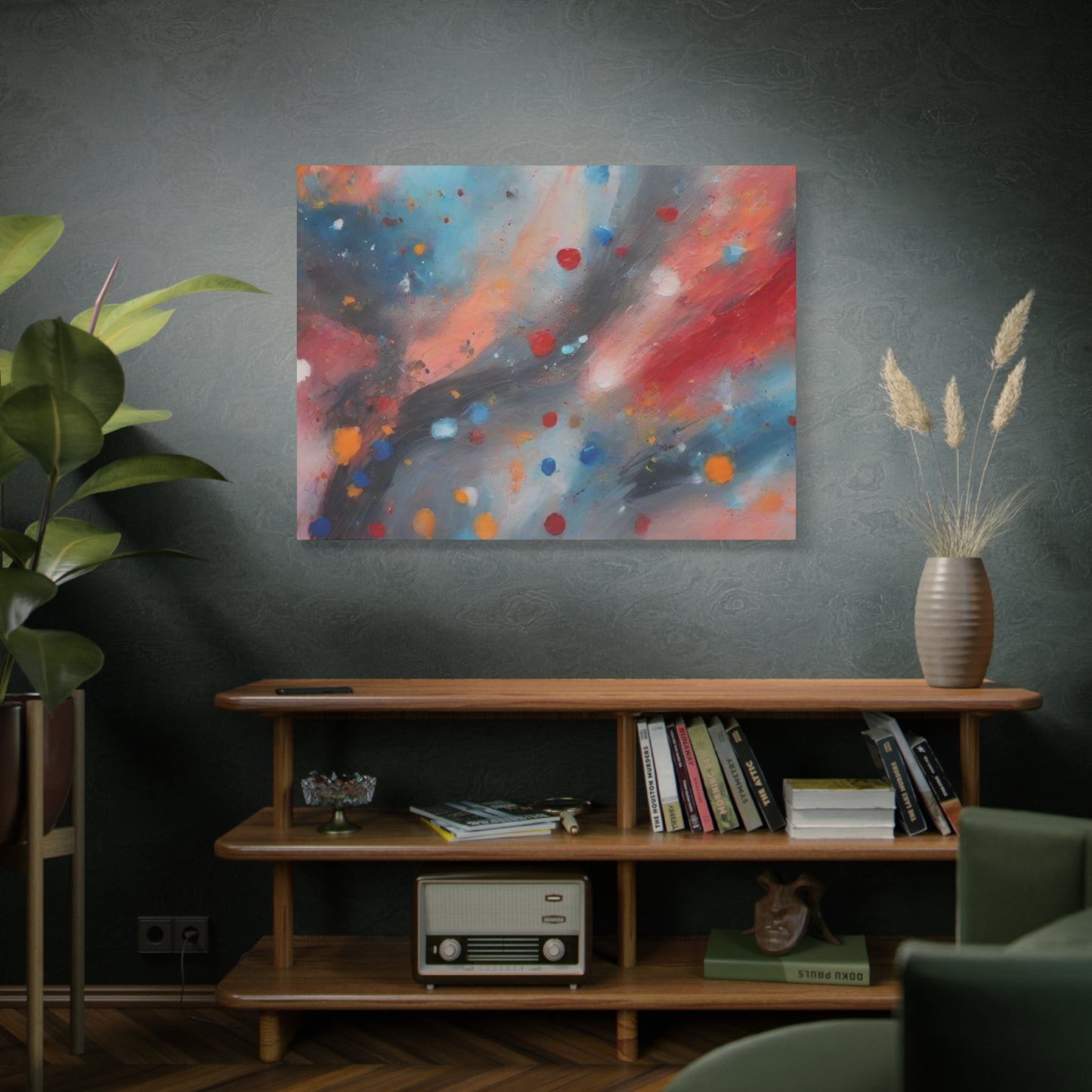 Abstract Art Canvas Print – Modern Wall Art, Digital Artwork, Matte Canvas, Ready to Hang, Home & Office Décor, Modern Wall Décor