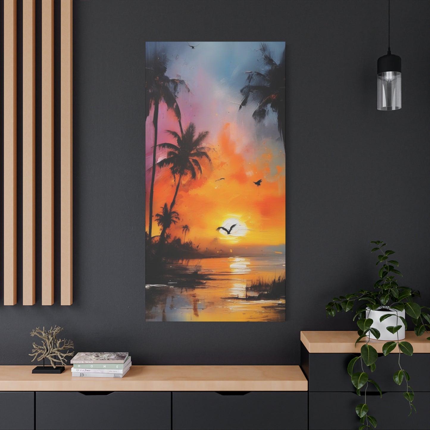 Abstract Art Canvas Print – Modern Wall Art, Digital Artwork, Matte Canvas, Ready to Hang, Home & Office Décor, Modern Wall Décor