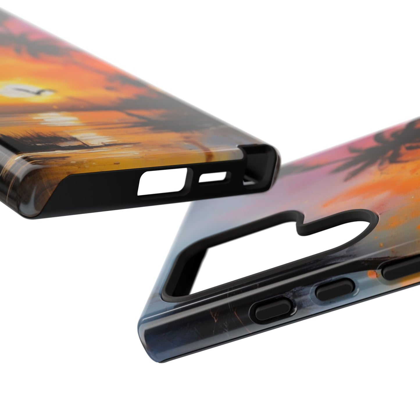 Tough Case Phone Case for Samsung Galaxy S25/S24 – Dual Layer, Matte/Glossy Finish, Wireless Charging Compatible