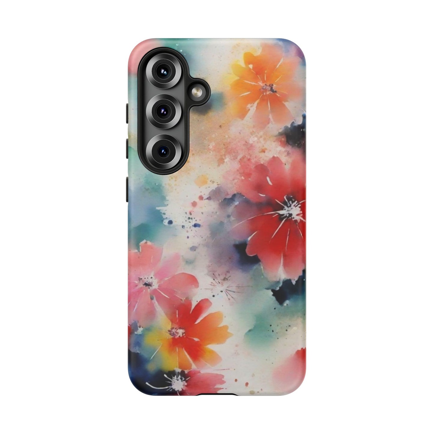 Tough Case Phone Case for Samsung Galaxy S25/S24 – Dual Layer, Matte/Glossy Finish, Wireless Charging Compatible