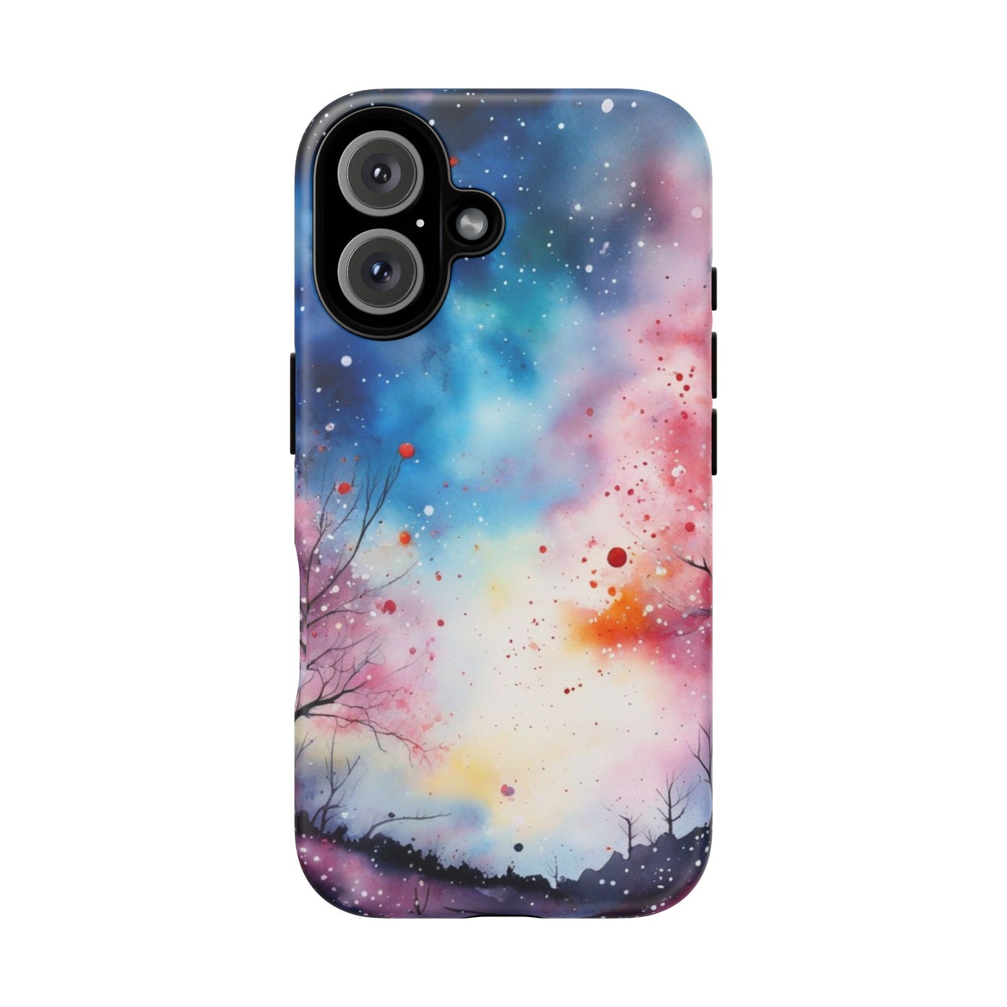 iPhone Tough Case - Fantasy, Abstract art, Phone Case for iPhone 15\16, Samsung Galaxy S25/S24 – Dual Layer, Matte/Glossy Finish, Wireless Charging Compatible