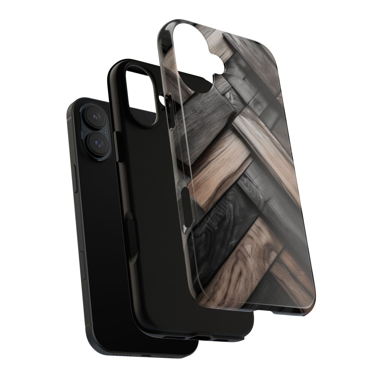 iPhone Tough Case Phone Case for iPhone 14\15\16 – Dual Layer, Matte/Glossy Finish, Wireless Charging Compatible