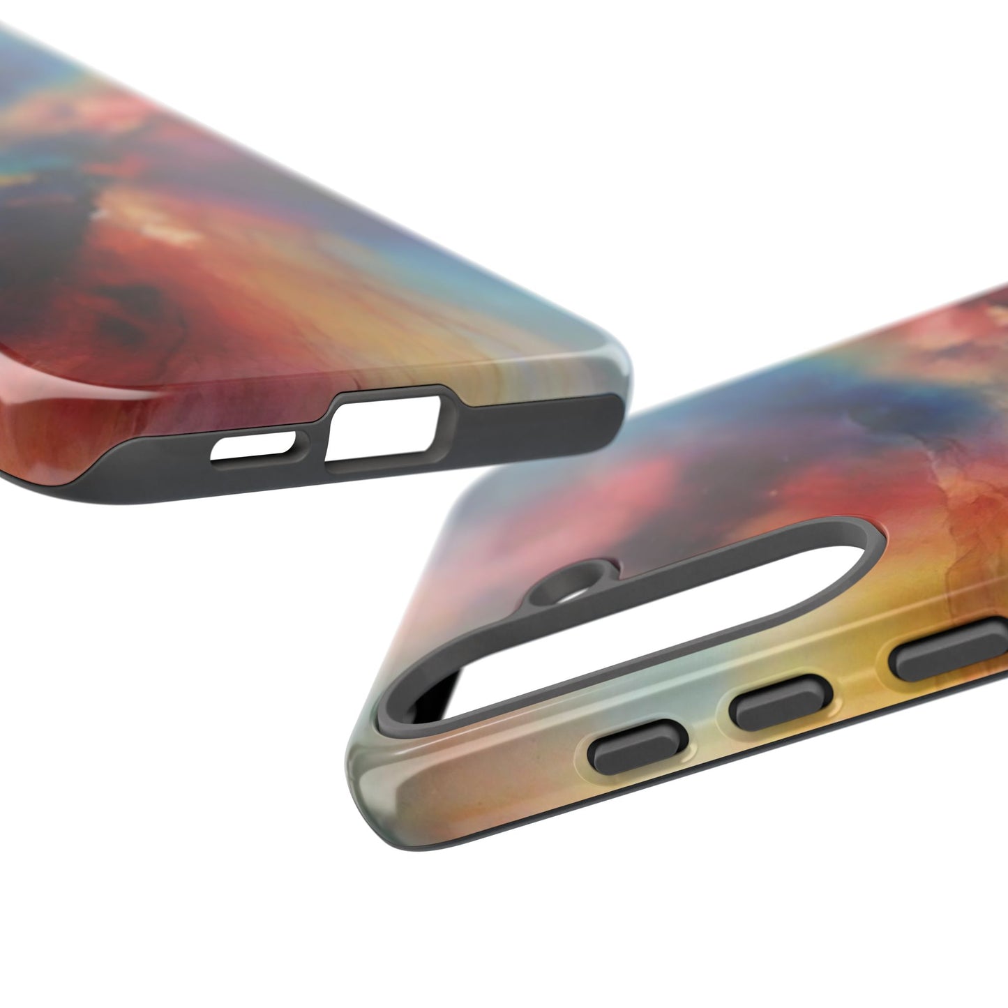 iPhone Tough Cases Phone Cases for iPhone 14\15\16, Samsung Galaxy S25/S24 – Dual Layer, Matte/Glossy Finish, Wireless Charging Compatible