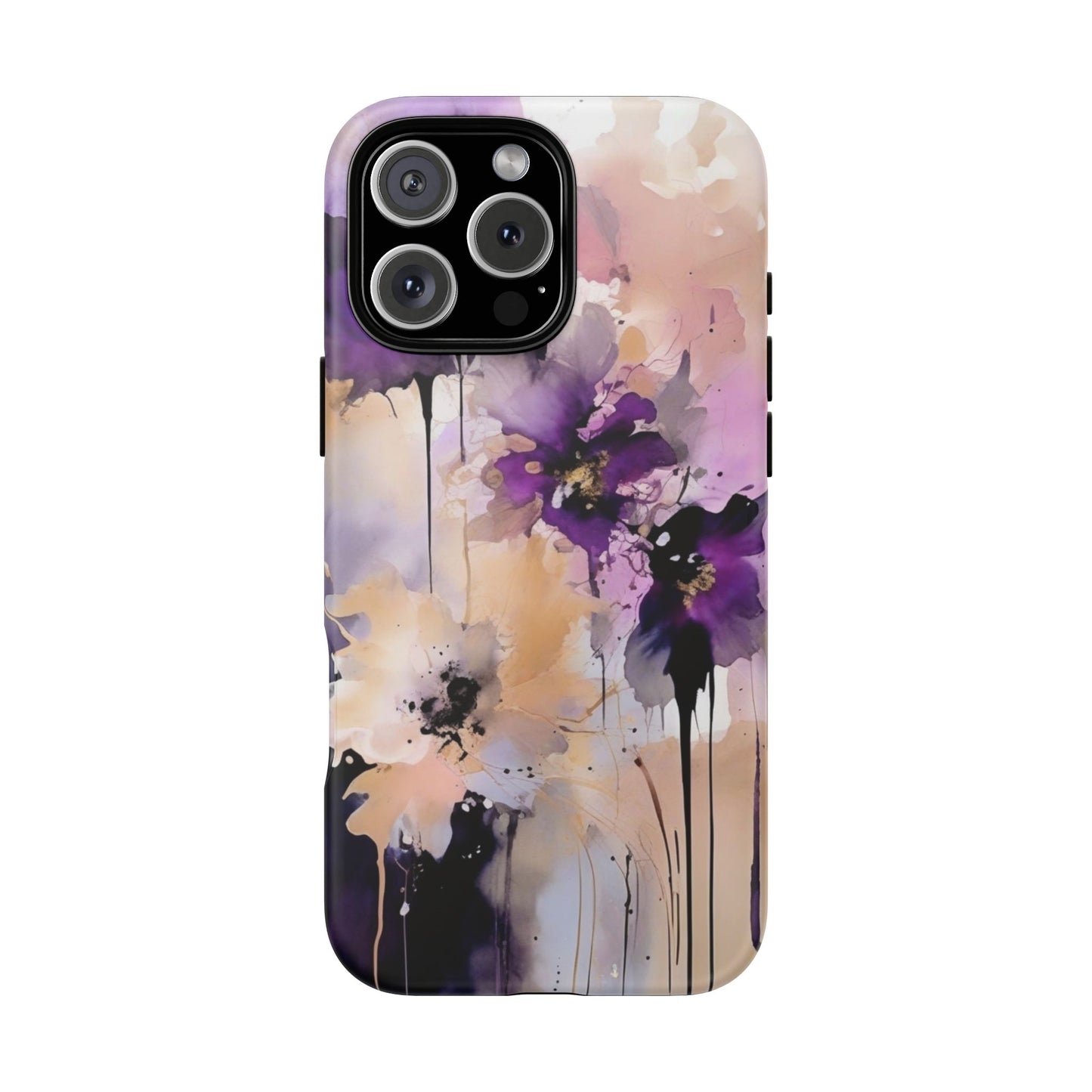 iPhone Tough Case Phone Case for iPhone 15\16 – Dual Layer, Matte/Glossy Finish, Wireless Charging Compatible