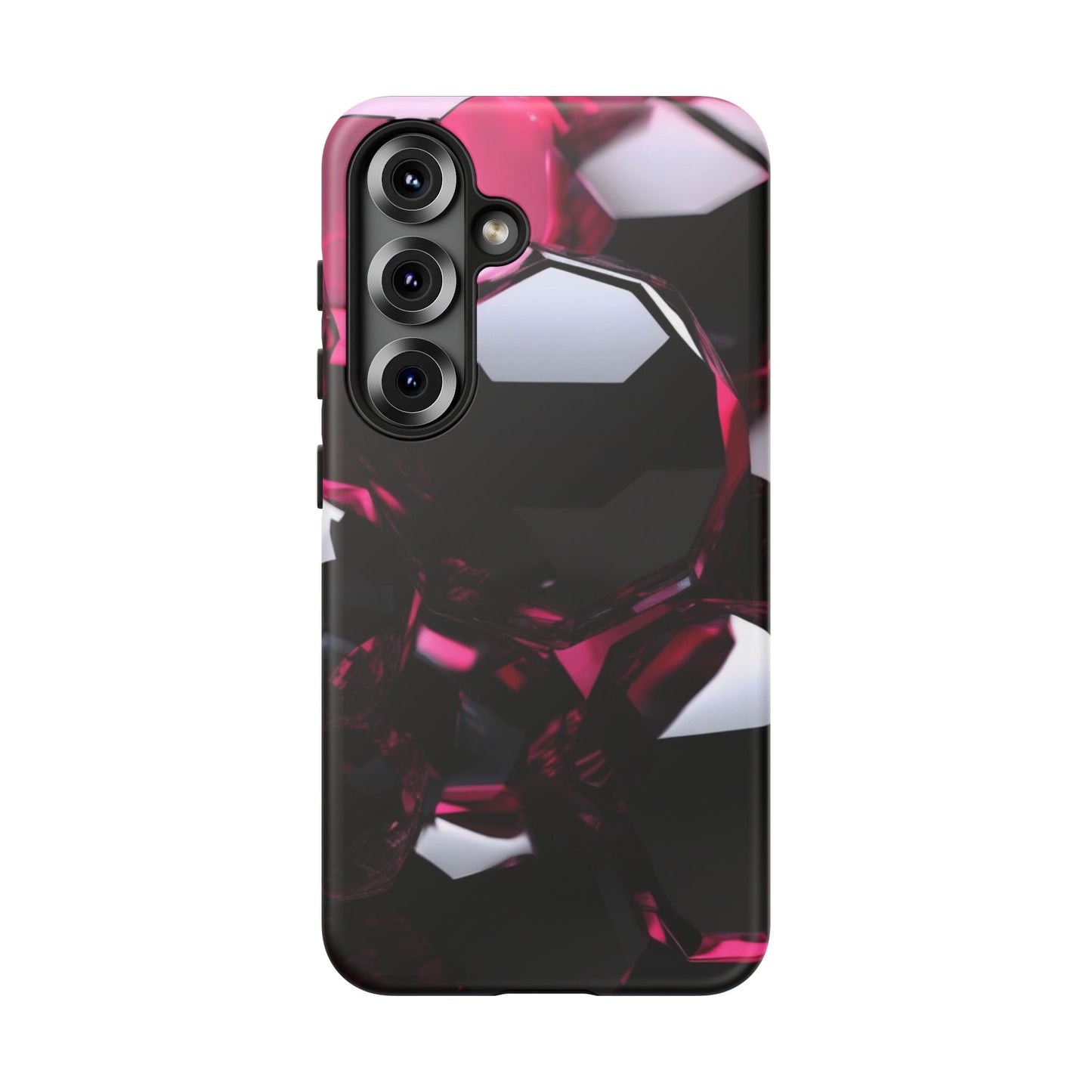 Tough Case Phone Case for Samsung Galaxy S25/S24 – Dual Layer, Matte/Glossy Finish, Wireless Charging Compatible