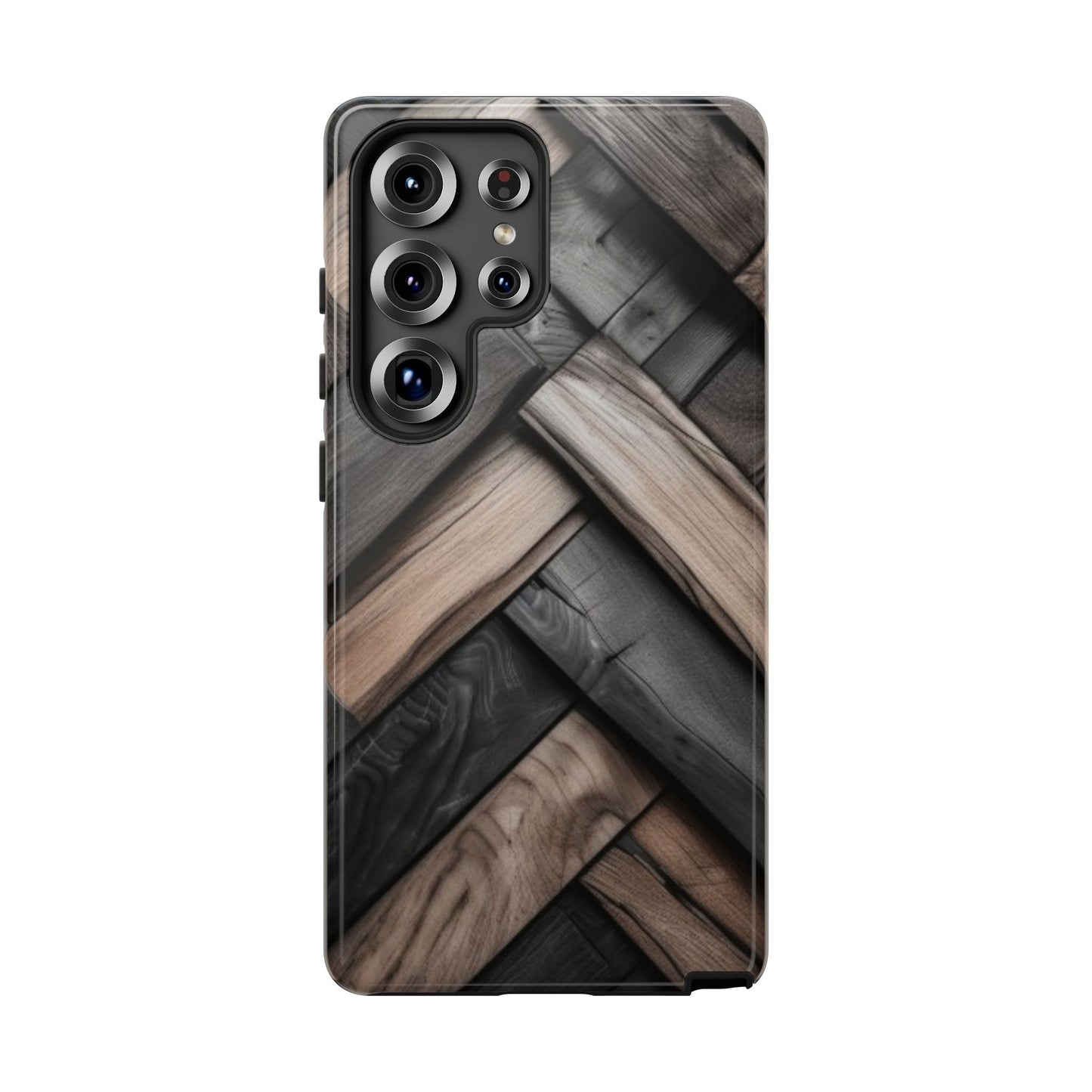 Tough Case Phone Case for Samsung Galaxy S25/S24 – Dual Layer, Matte/Glossy Finish, Wireless Charging Compatible