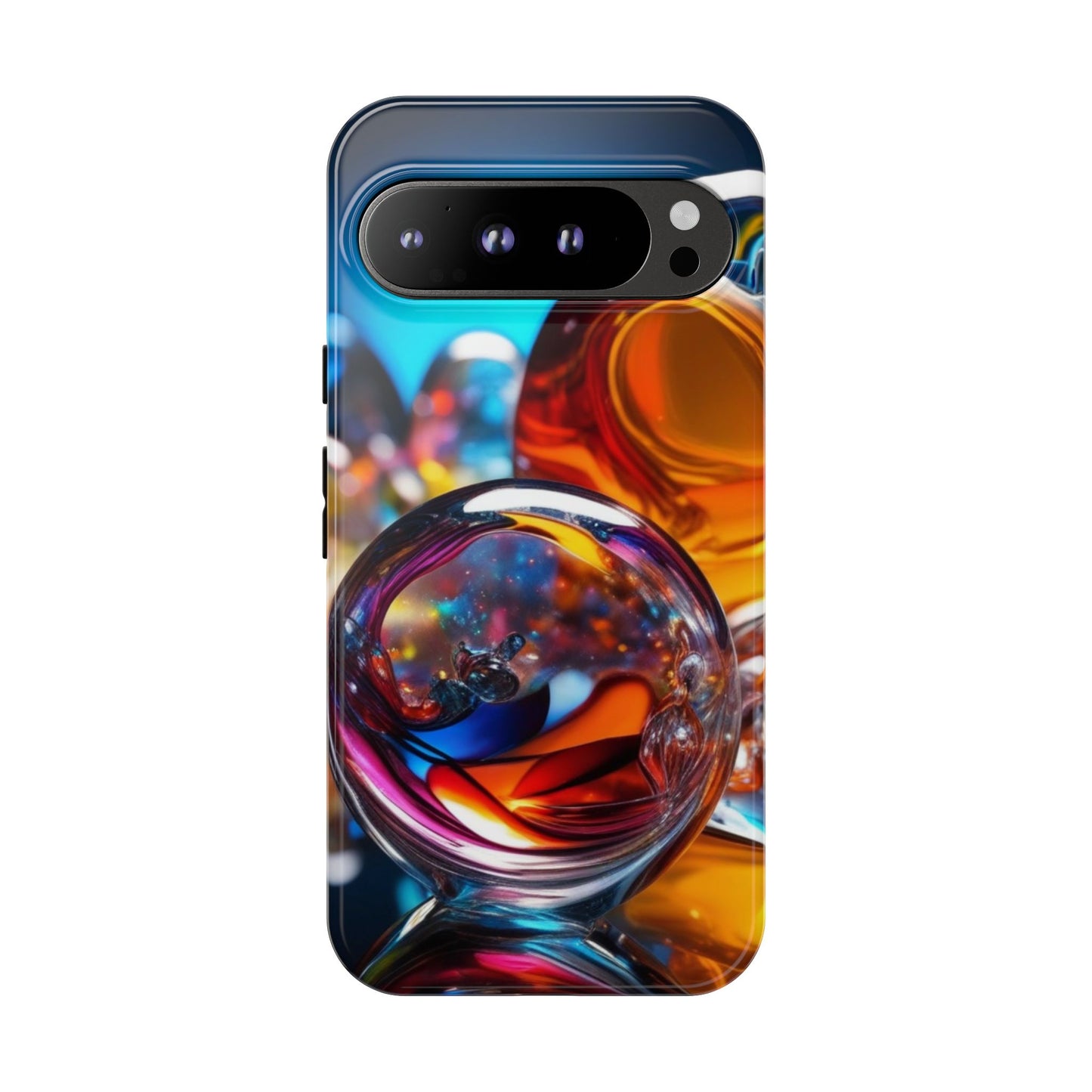 Tough Case Phone Case for Google Pixel 9/9Pro/9ProXL– Dual Layer, Matte/Glossy Finish, Wireless Charging Compatible