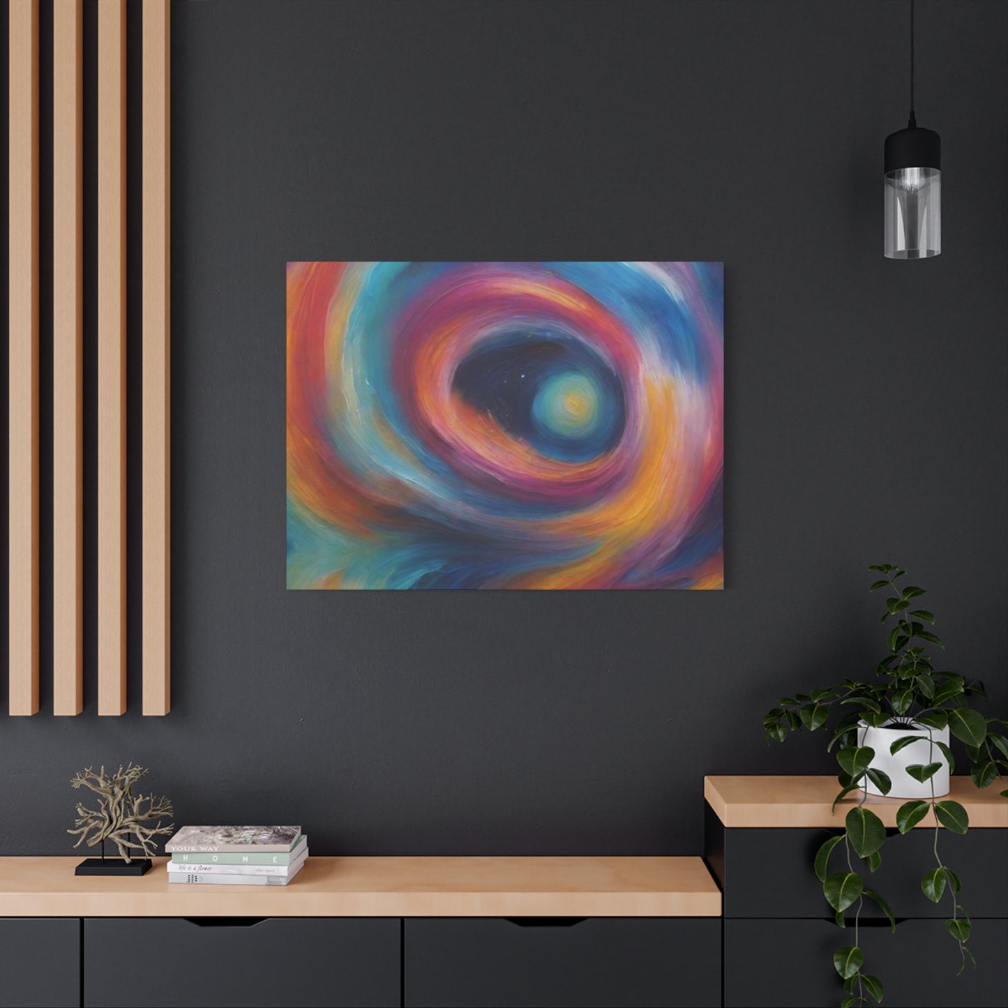 Abstract Art Canvas Print – Modern Wall Art, Digital Artwork, Matte Canvas, Ready to Hang, Home & Office Décor, Modern Wall Décor