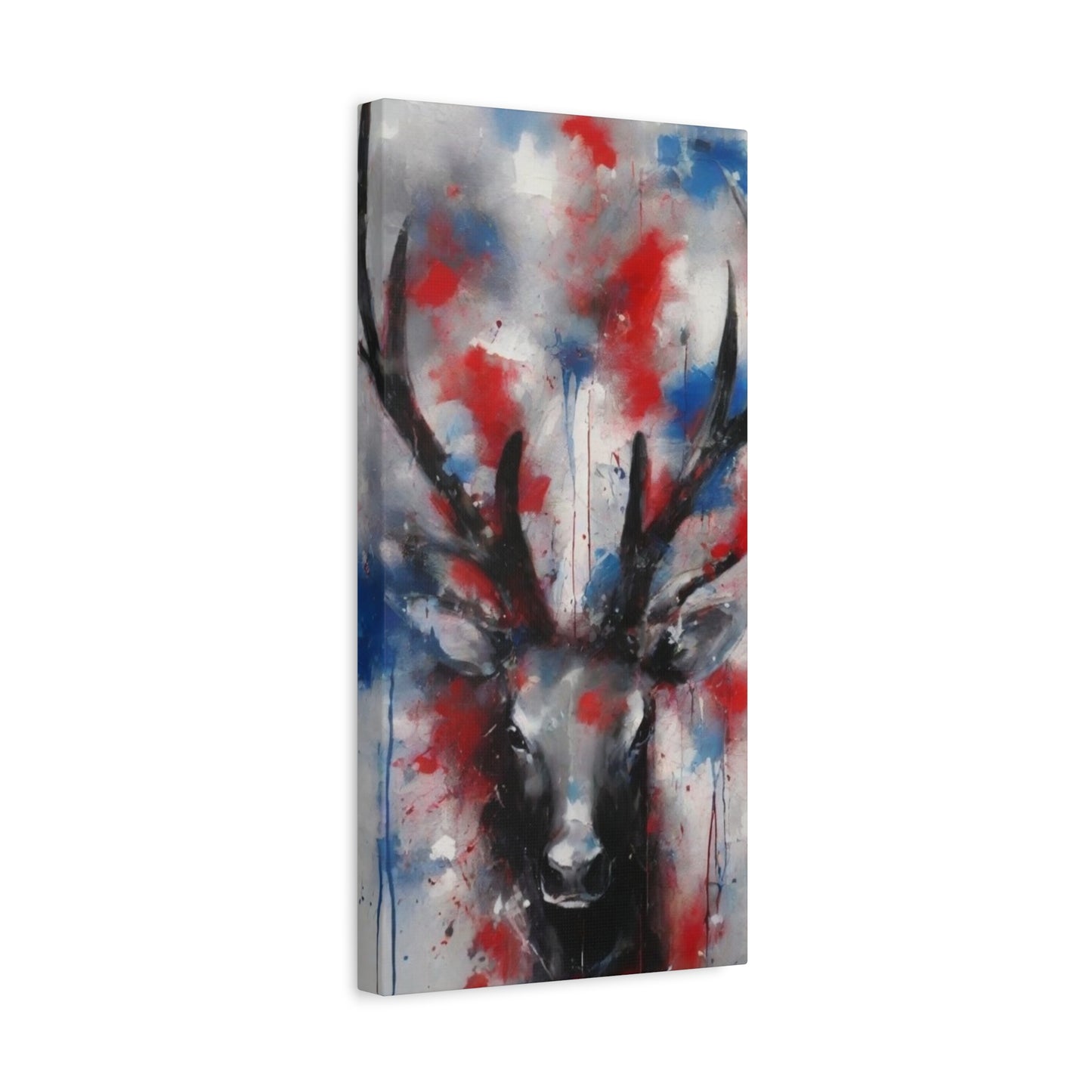 Abstract Art Canvas Print – Modern Wall Art, Father's Day Gift, Man Cave, Digital Artwork, Matte Canvas, Ready to Hang, Home & Office Décor, Modern Wall Décor, Matte Canvas, Stretched, 1.25"