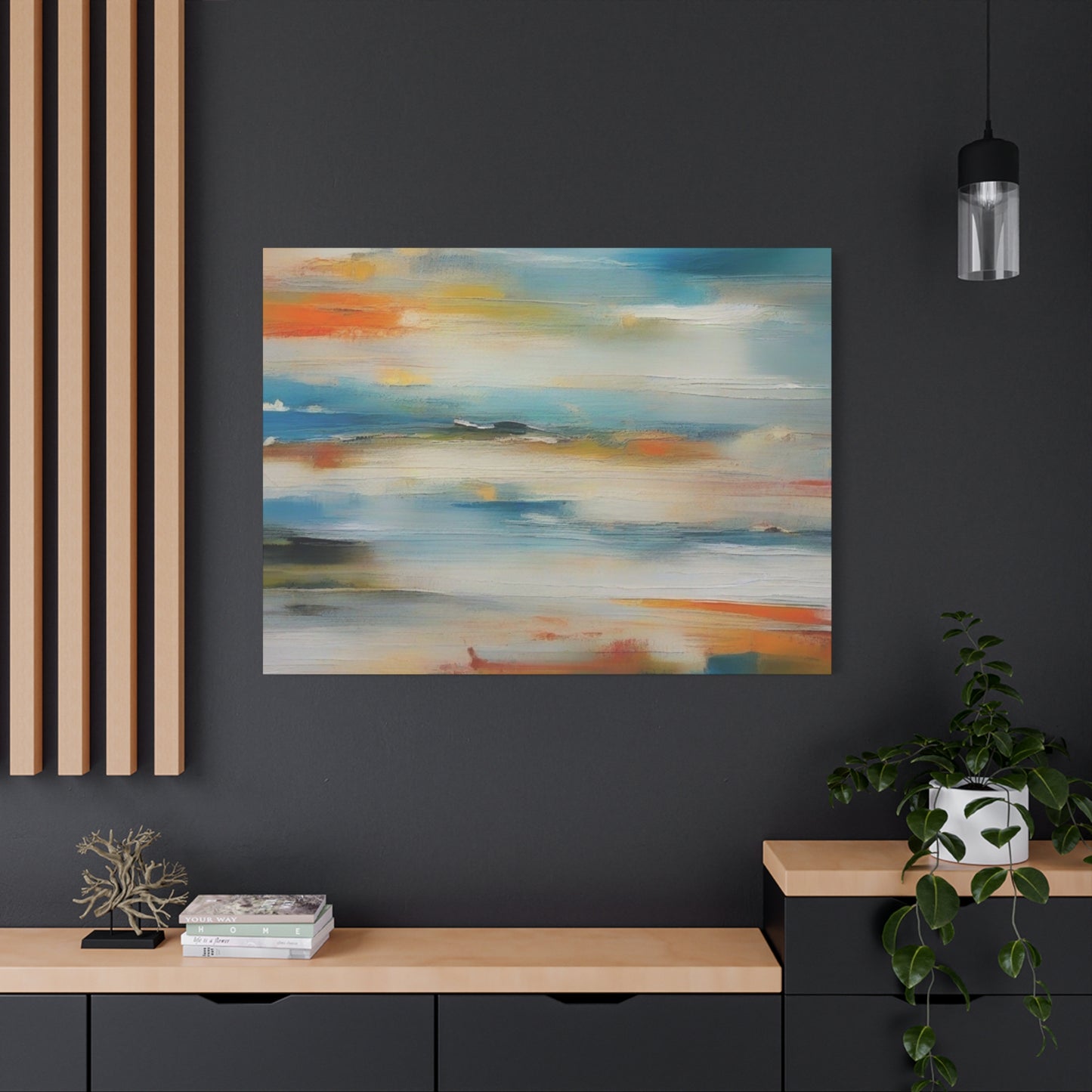 Abstract Art Canvas Print – Modern Wall Art, Digital Artwork, Matte Canvas, Ready to Hang, Home & Office Décor, Modern Wall Décor