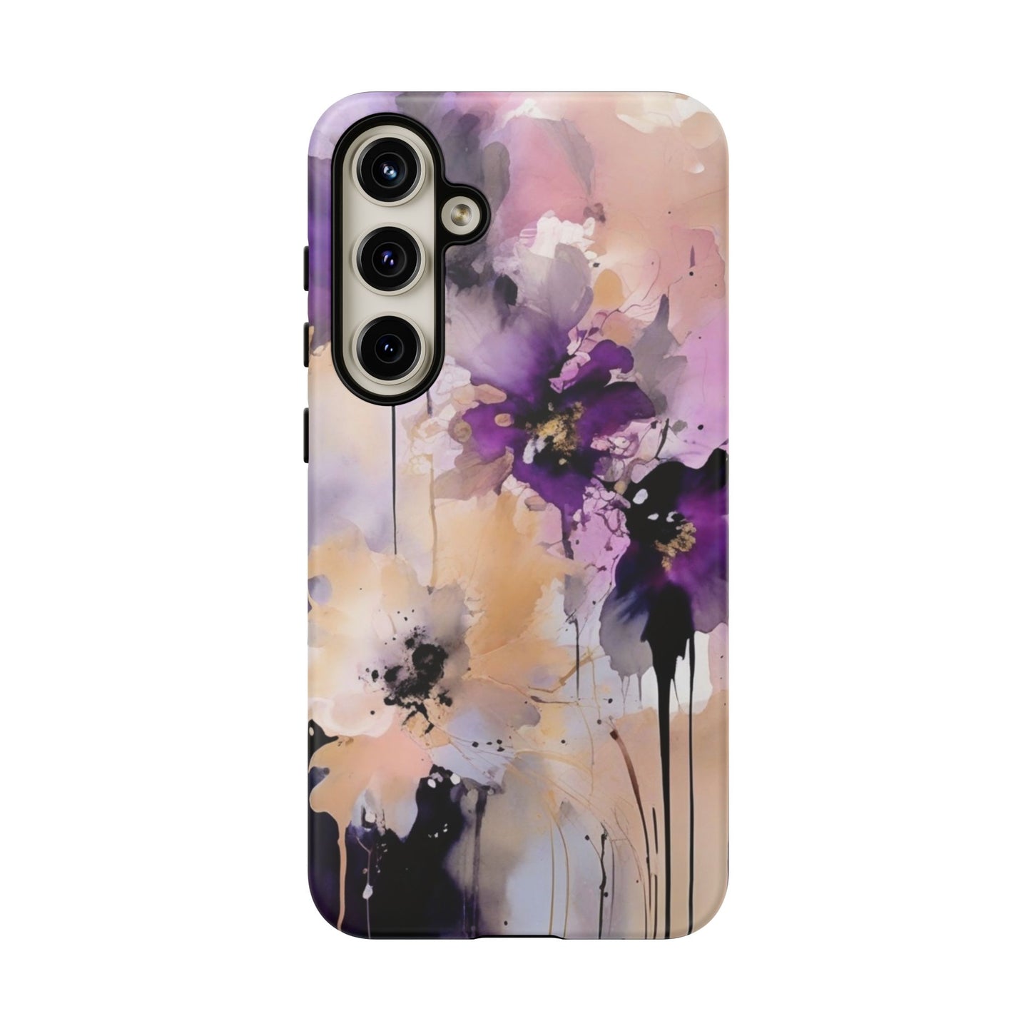 Tough Case Phone Case for Samsung Galaxy S25/S24 – Dual Layer, Matte/Glossy Finish, Wireless Charging Compatible