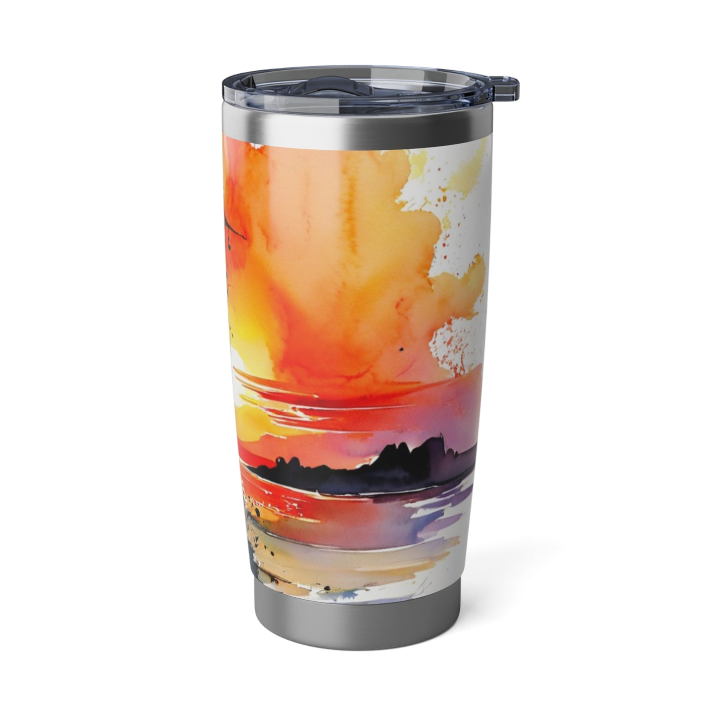 Vagabond 20oz Tumbler - Insulated Stainless Steel Travel Tumbler, Spill-Resistant, Double-Wall, Car Cup Holder Friendl