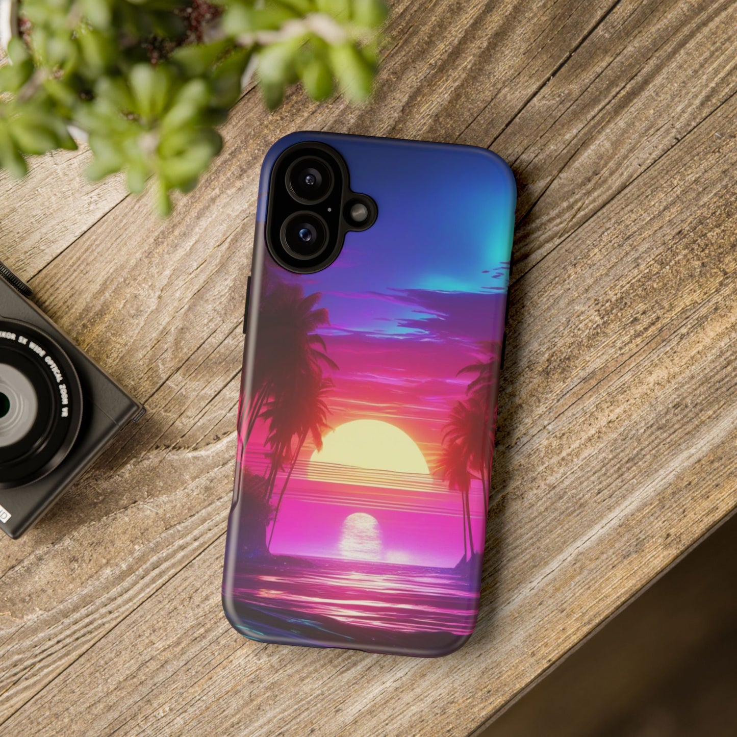 iPhone Tough Case Phone Case for iPhone 14\15\16 – Dual Layer, Matte/Glossy Finish, Wireless Charging Compatible
