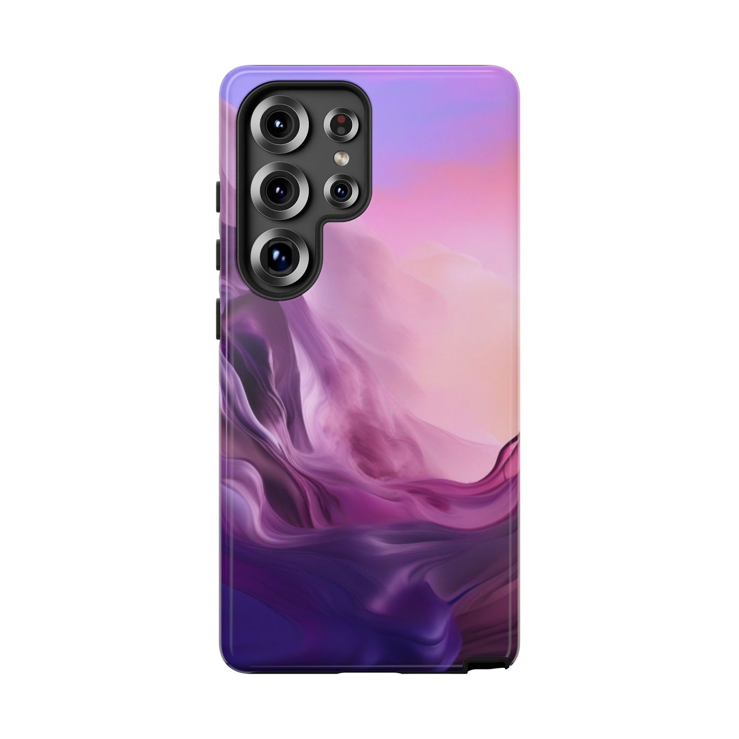 Tough Case Phone Case for Samsung Galaxy S25/S24 – Dual Layer, Matte/Glossy Finish, Wireless Charging Compatible