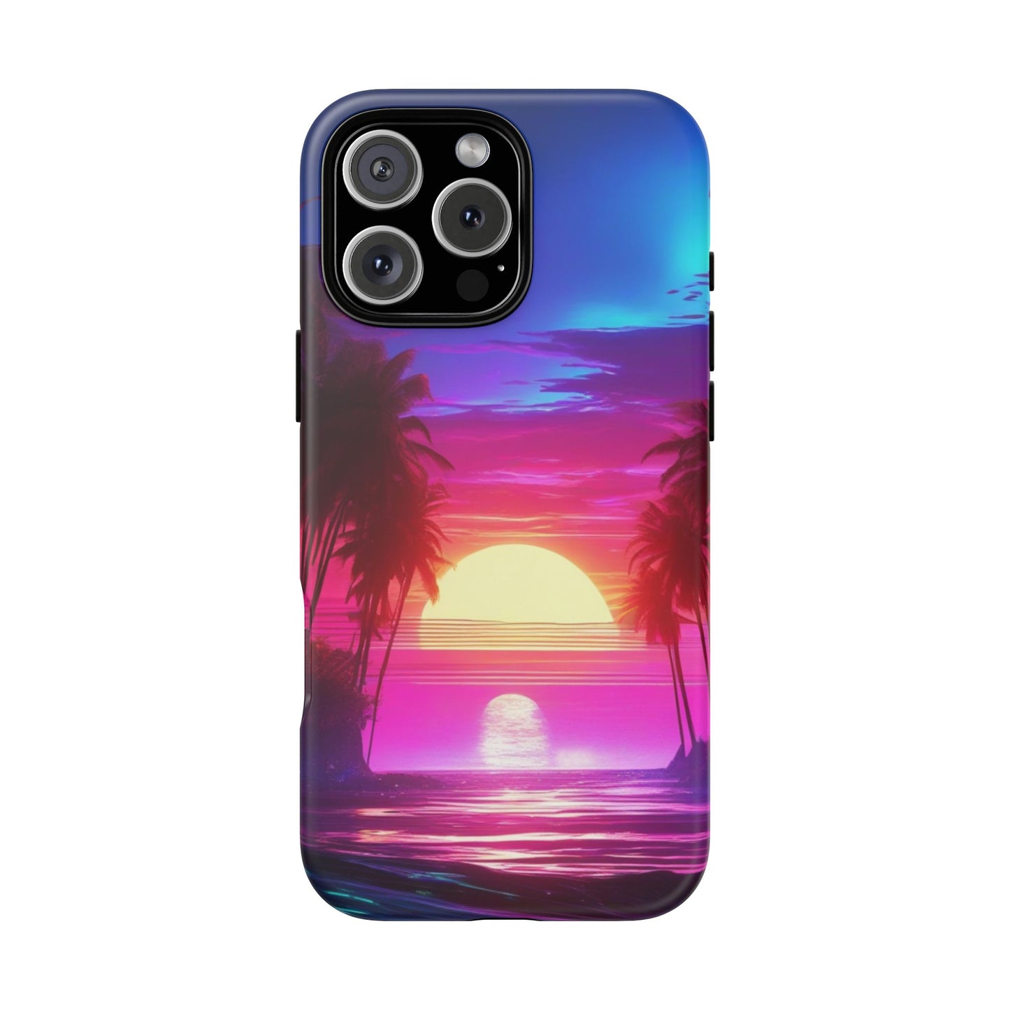 iPhone Tough Case Phone Case for iPhone 14\15\16 – Dual Layer, Matte/Glossy Finish, Wireless Charging Compatible