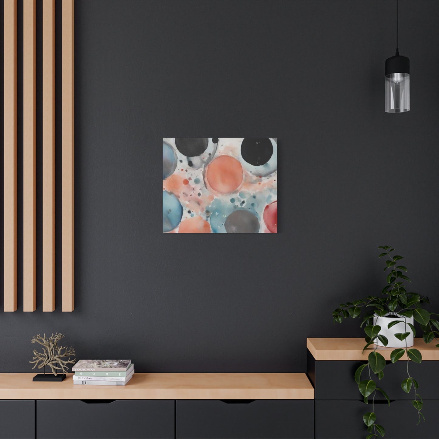Abstract Art Canvas Print – Modern Wall Art, Digital Artwork, Matte Canvas, Ready to Hang, Home & Office Décor, Modern Wall Décor