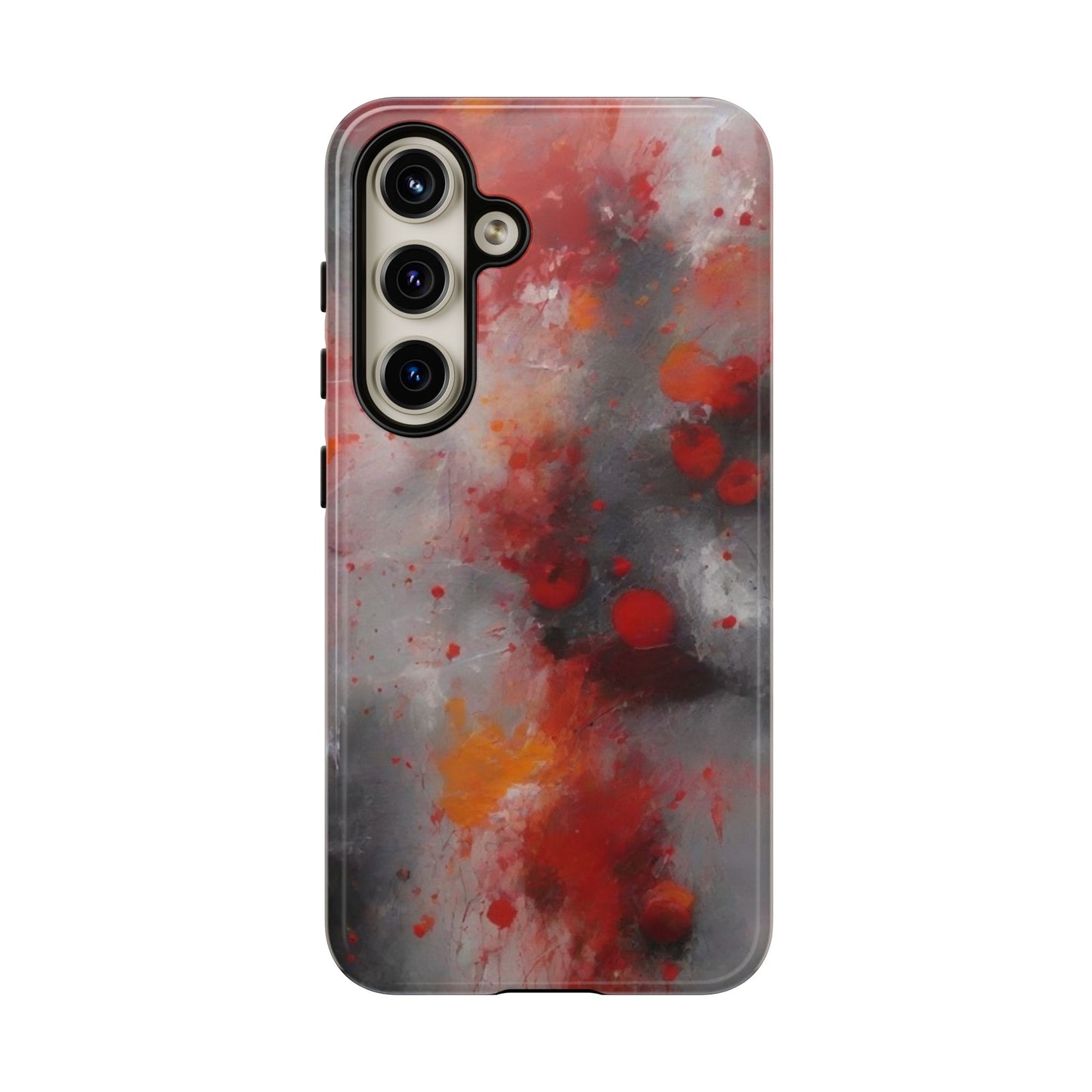 Tough Case Phone Case for Samsung Galaxy S25/S24 – Dual Layer, Matte/Glossy Finish, Wireless Charging Compatible