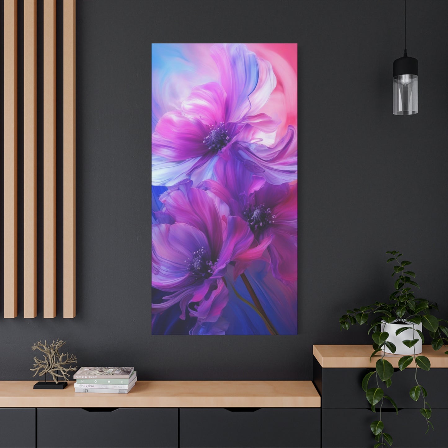 Abstract Art Canvas Print – Modern Wall Art, Digital Artwork, Matte Canvas, Ready to Hang, Home & Office Décor, Modern Wall Décor