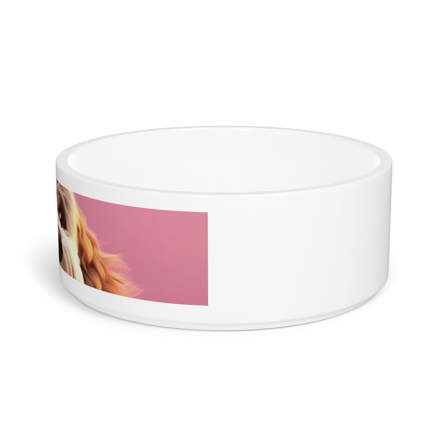 Pet Dog Bowl – Ceramic Food & Water Dish, Microwave & Dishwasher Safe