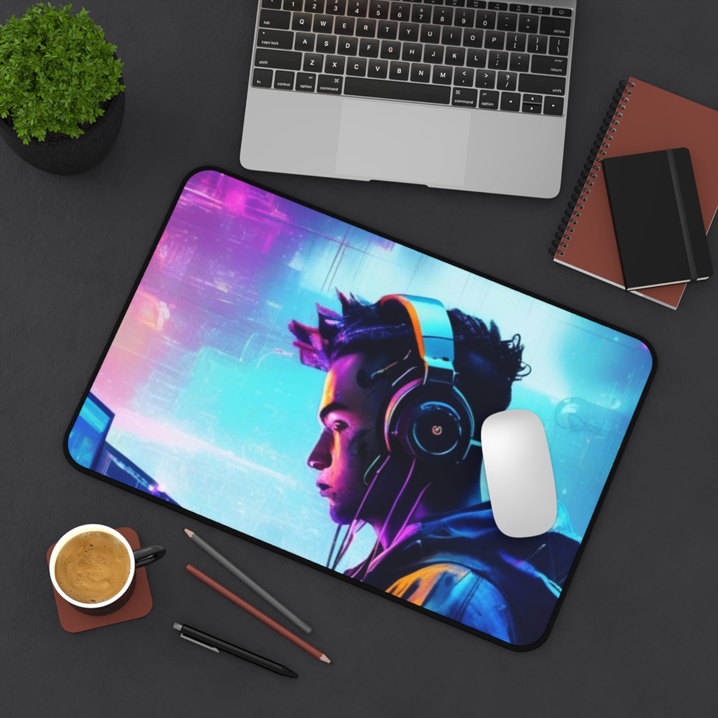 Large Gaming Mouse Pad – Premium Mouse Pad & Tech Accessory for Home & Office, Premium Desk Mat, Gaming Mouse Pad, Non-slip, Gaming Desk Mat - Vibrant Gamer Art for Ultimate Comfort