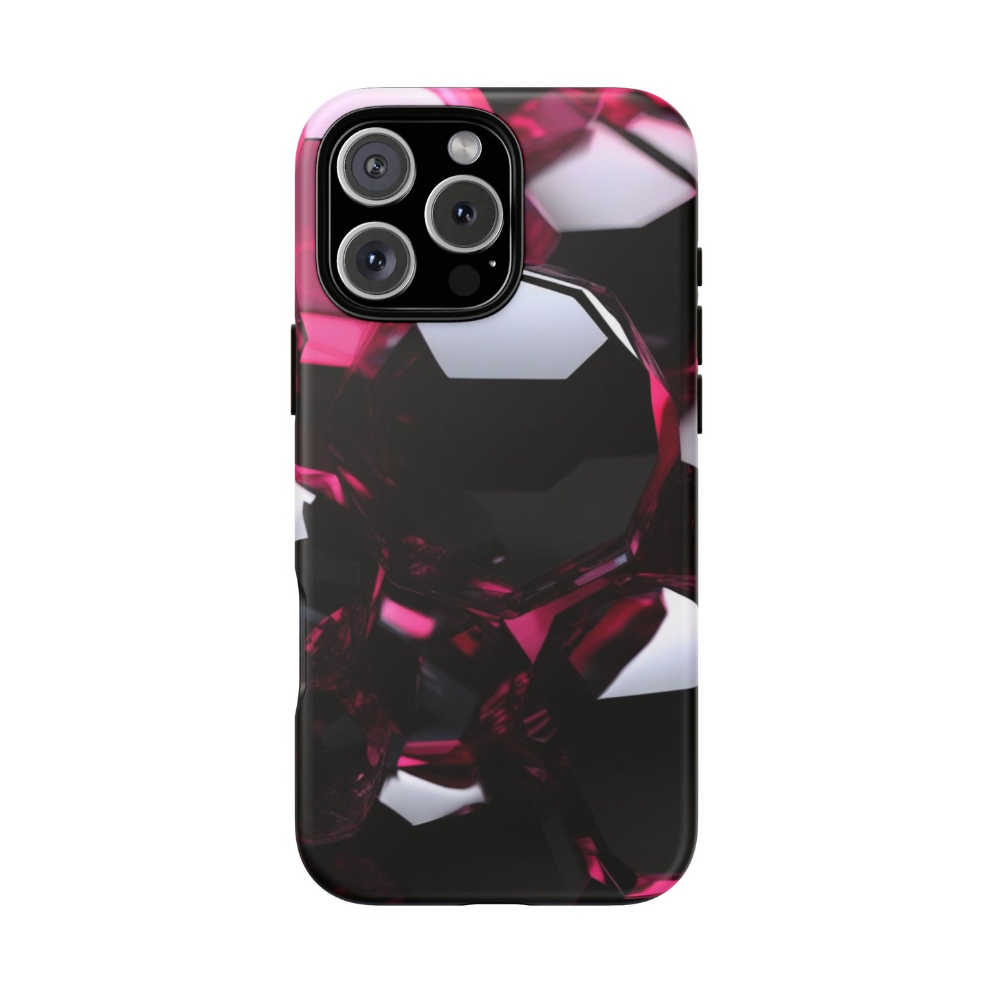 iPhone Tough Case Phone Case for iPhone 14\15\16 – Dual Layer, Matte/Glossy Finish, Wireless Charging Compatible