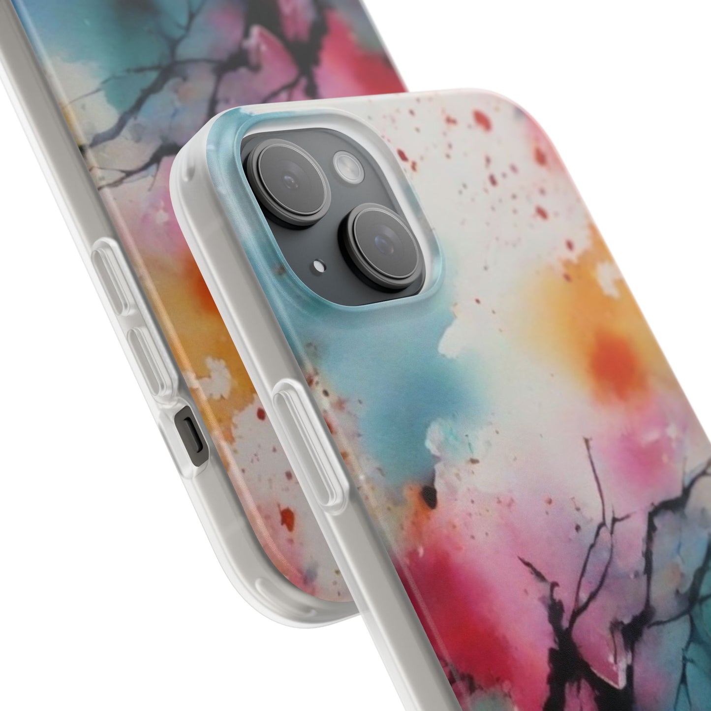 Flexi Clear TPU Case for iPhone 16/15 & Samsung Galaxy S25 – Slim, Lightweight, Wireless Charging Compatible