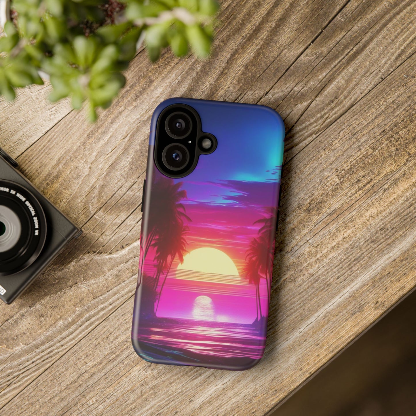 iPhone Tough Case Phone Case for iPhone 14\15\16 – Dual Layer, Matte/Glossy Finish, Wireless Charging Compatible