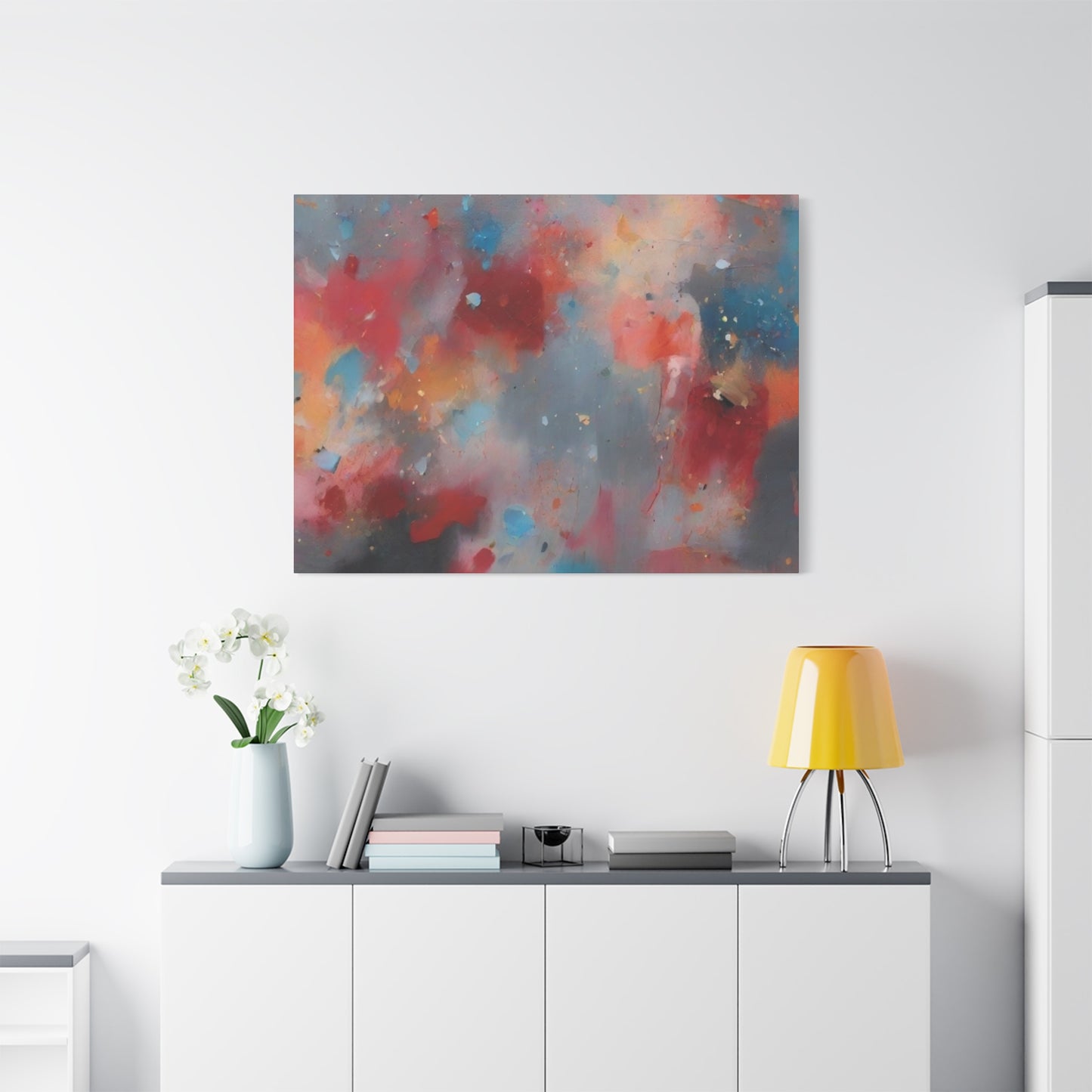 Abstract Art Canvas Print – Modern Wall Art, Digital Artwork, Matte Canvas, Ready to Hang, Home & Office Décor, Modern Wall Décor