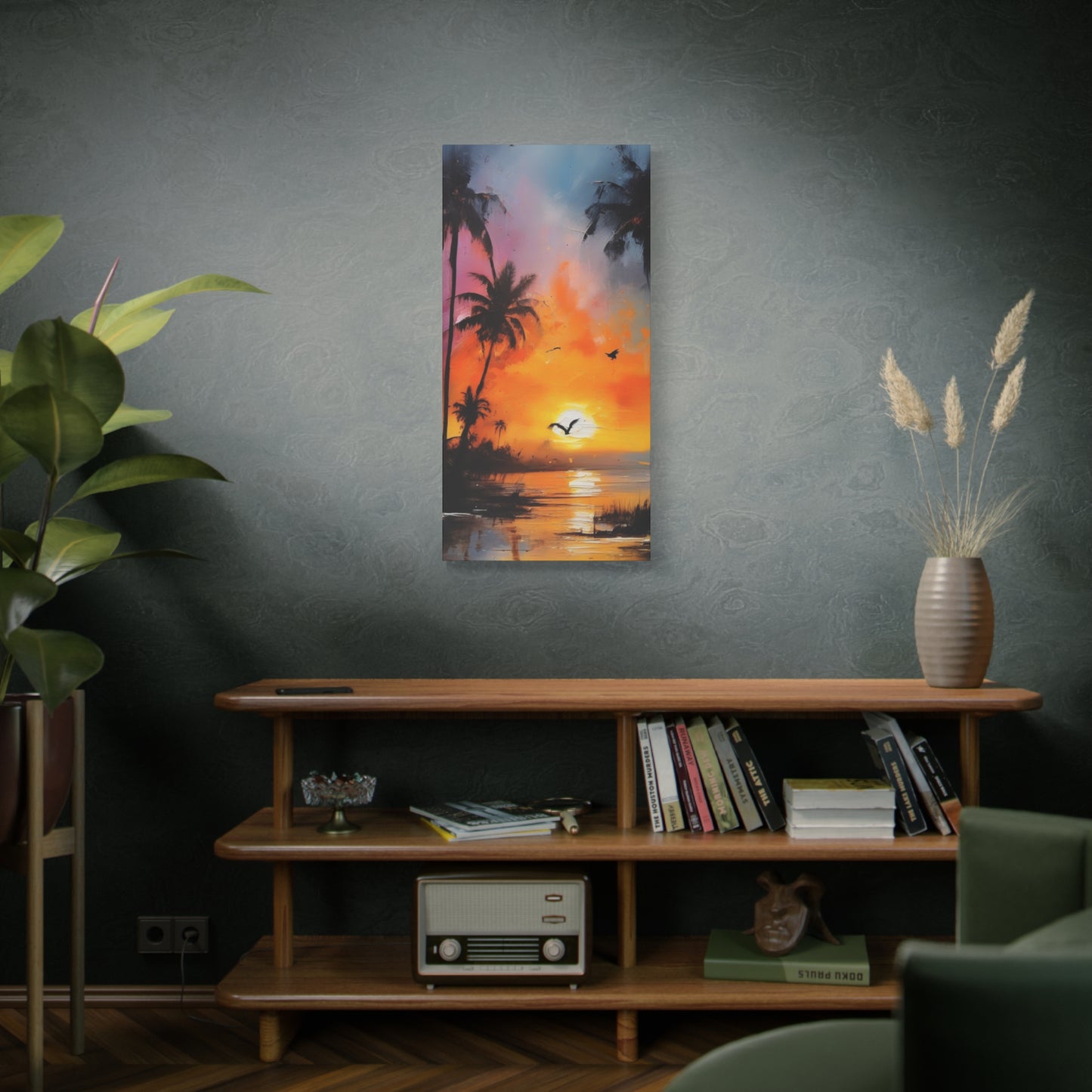 Abstract Art Canvas Print – Modern Wall Art, Digital Artwork, Matte Canvas, Ready to Hang, Home & Office Décor, Modern Wall Décor