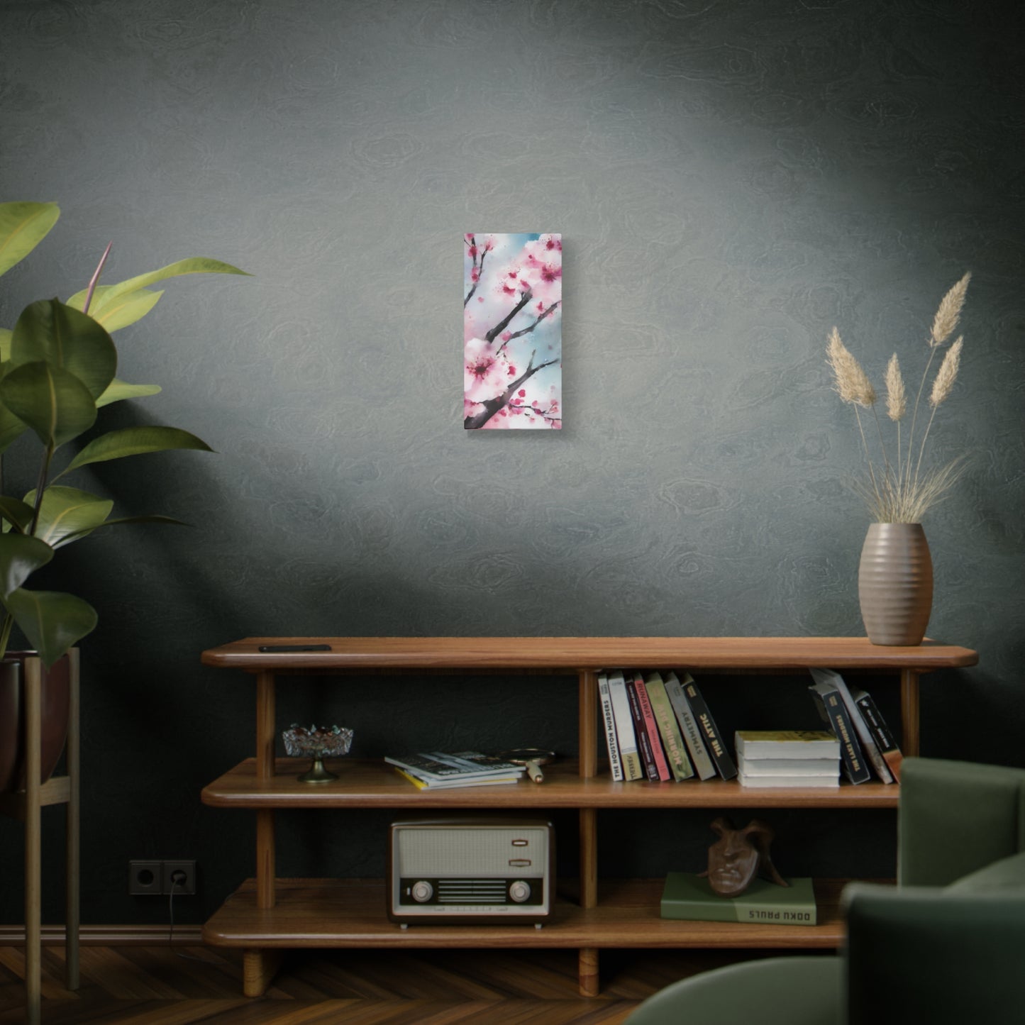 Abstract Art Canvas Print – Modern Wall Art, Digital Artwork, Matte Canvas, Ready to Hang, Home & Office Décor, Modern Wall Décor, Cherry Blossom Canvas Art - Floral Wall Decor