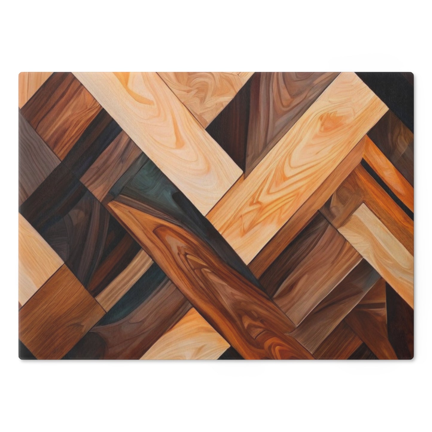 Tempered Glass Cutting Board – Hygienic, Scratch-Resistant, Dishwasher-Safe | Modern Kitchen Essential