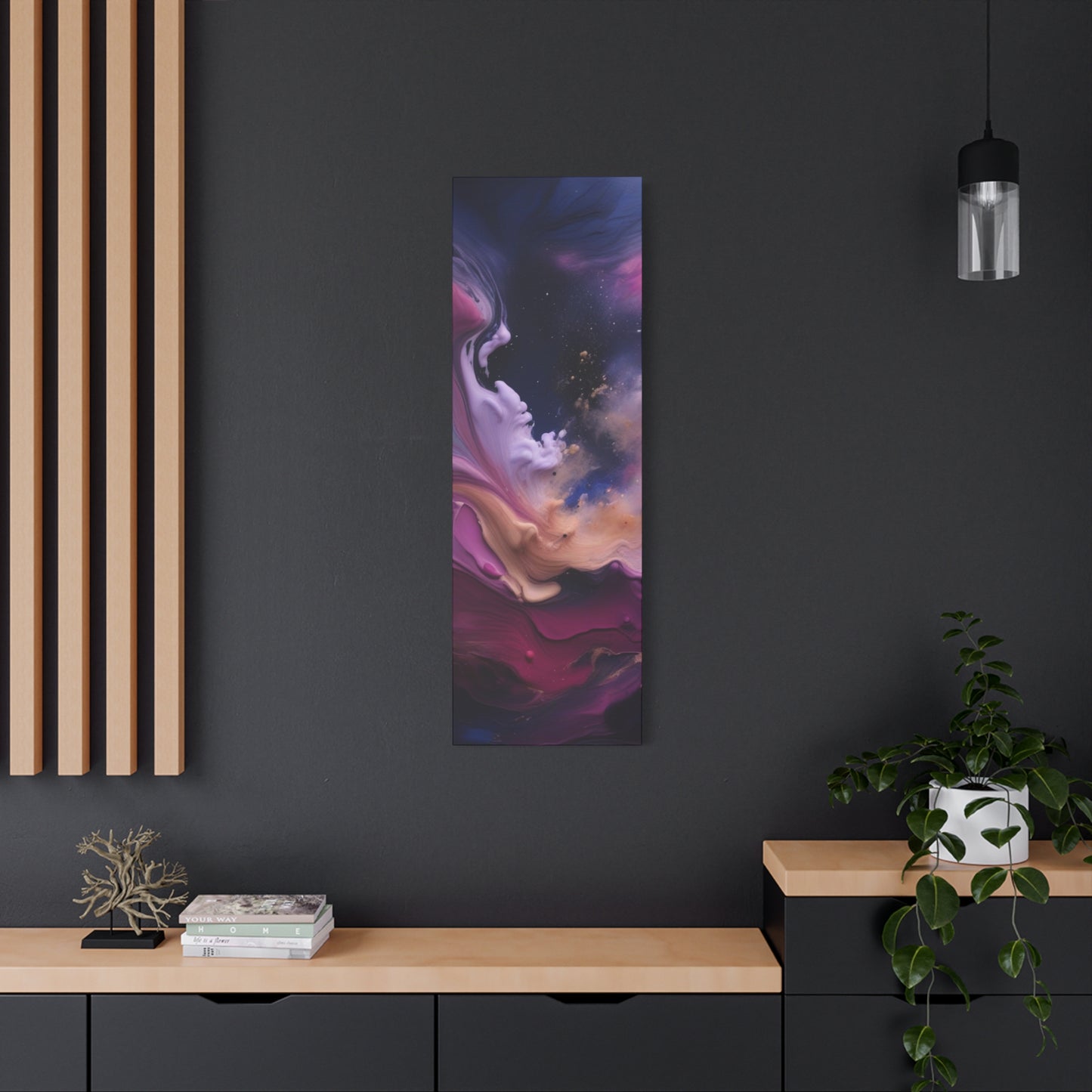 Abstract Art Canvas Print – Modern Wall Art, Digital Artwork, Matte Canvas, Ready to Hang, Home & Office Décor, Modern Wall Décor, Stretched Matte Canvas 1.25"