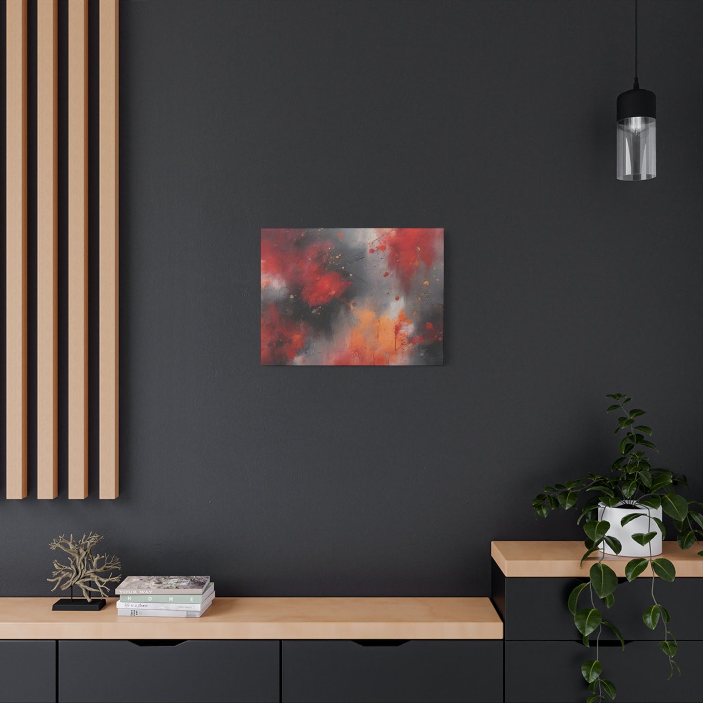 Abstract Art Canvas Print – Modern Wall Art, Digital Artwork, Matte Canvas, Ready to Hang, Home & Office Décor, Modern Wall Décor