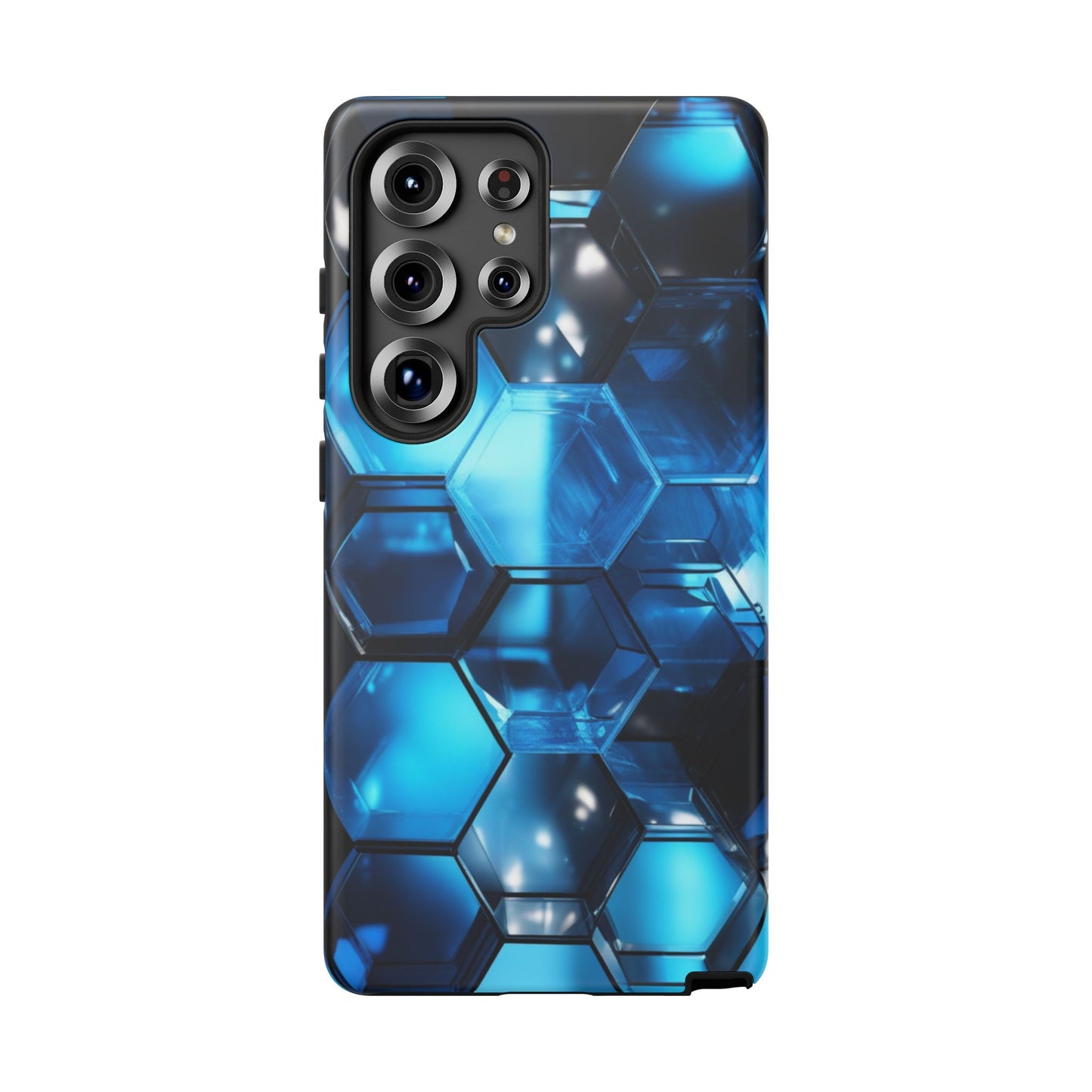 Tough Case Phone Case for Samsung Galaxy S25/S24– Dual Layer, Matte/Glossy Finish, Wireless Charging Compatible
