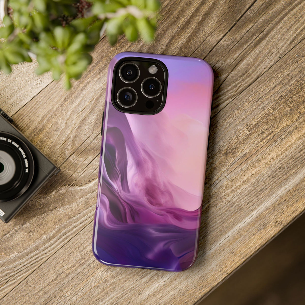 iPhone Tough Case Phone Case for iPhone 14\15\16 – Dual Layer, Matte/Glossy Finish, Wireless Charging Compatible