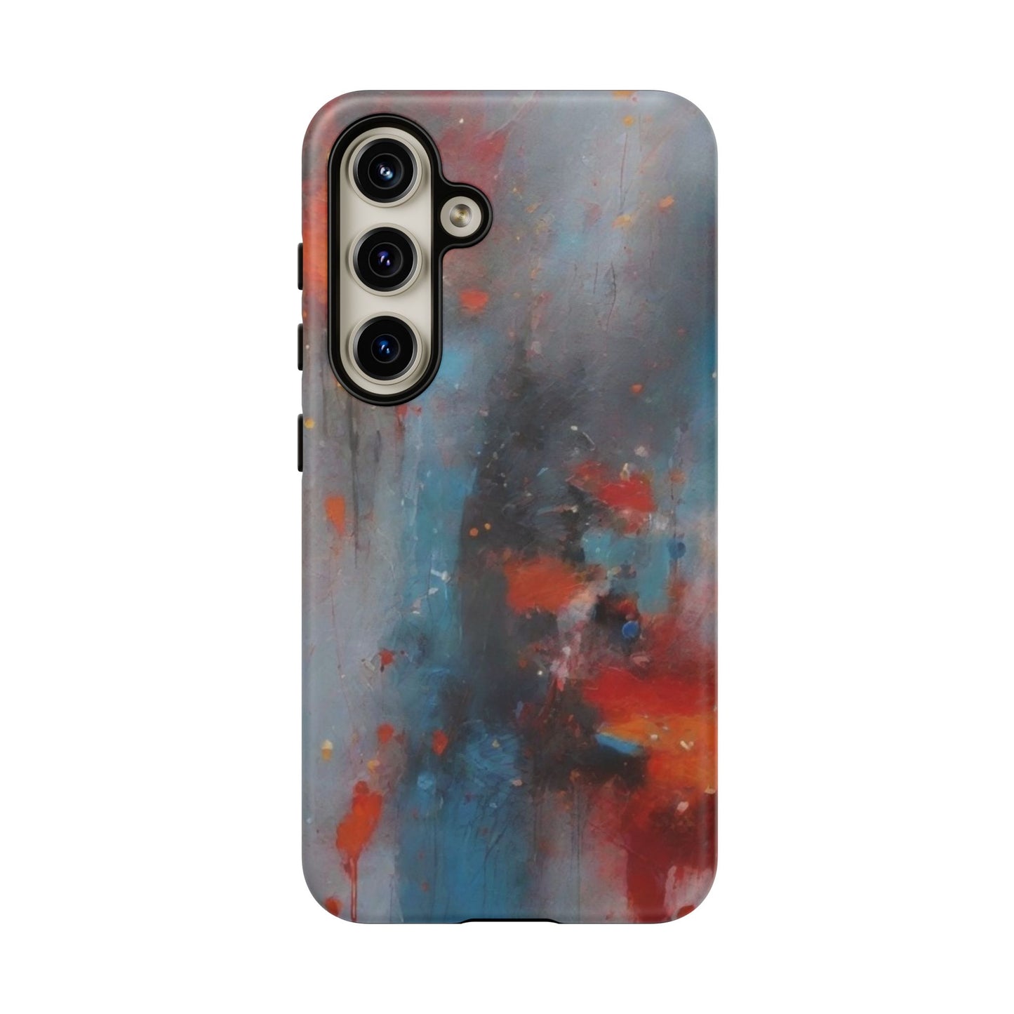 Tough Case Phone Case for Samsung Galaxy S25/S24 – Dual Layer, Matte/Glossy Finish, Wireless Charging Compatible