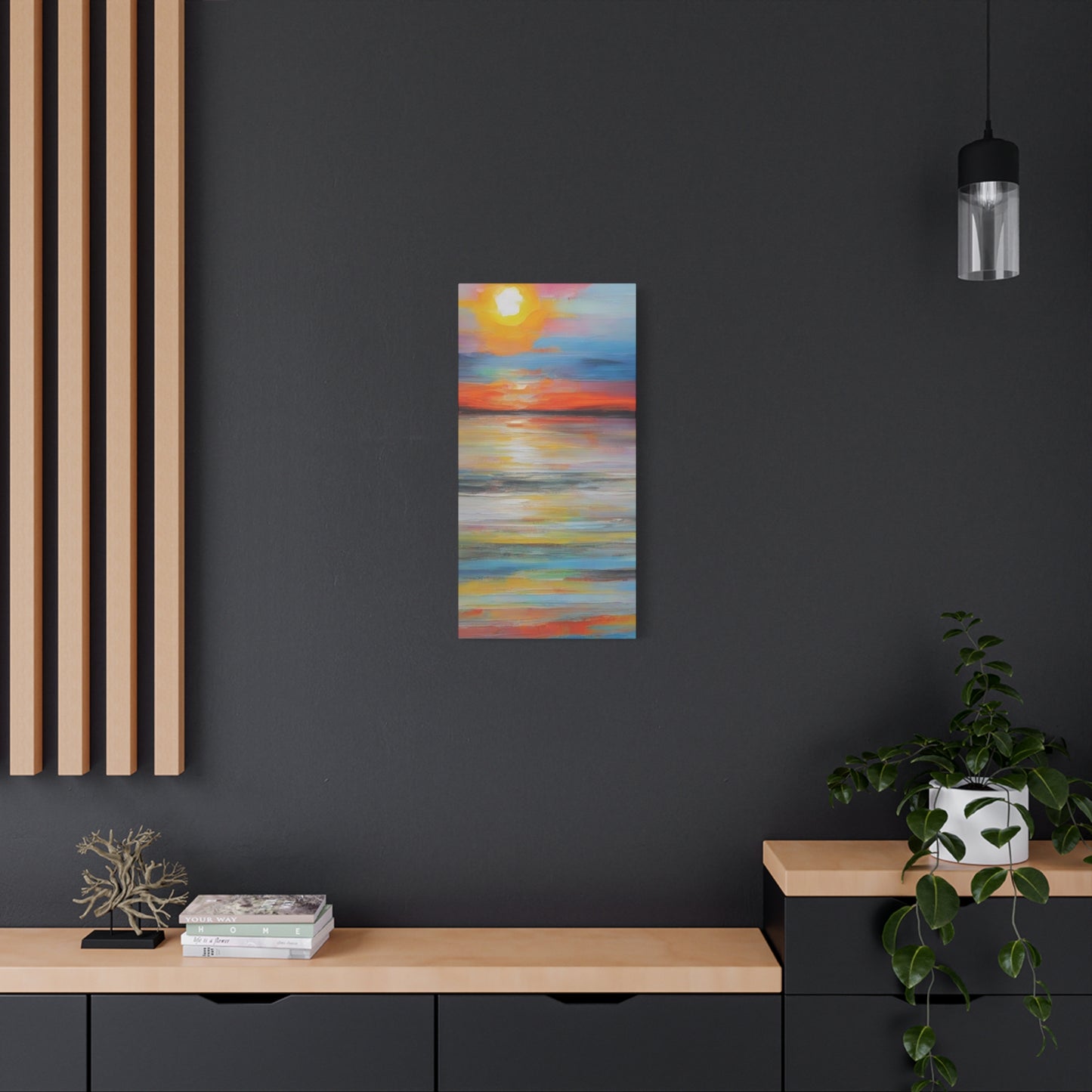 Abstract Art Canvas Print – Modern Wall Art, Digital Artwork, Matte Canvas, Ready to Hang, Home & Office Décor, Modern Wall Décor