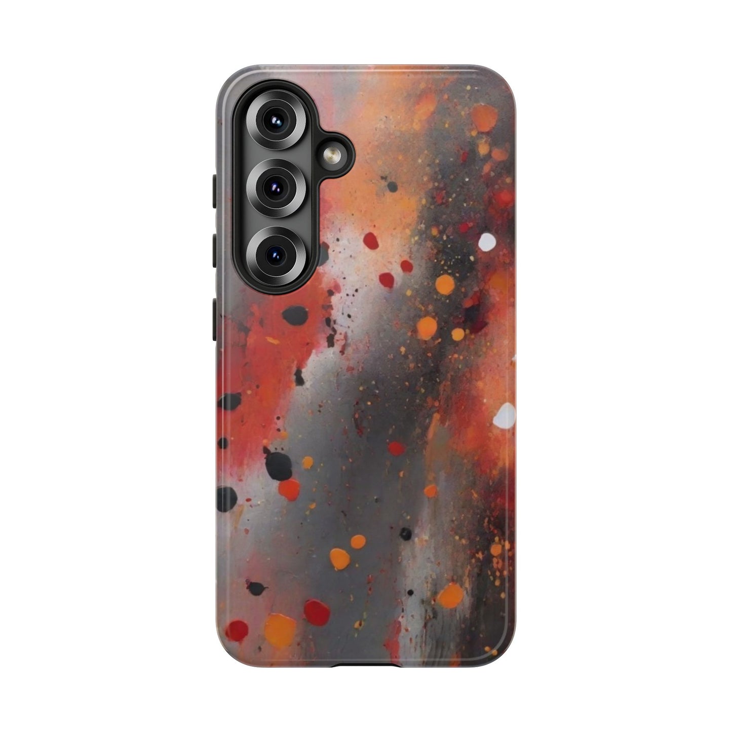 Tough Case Phone Case for Samsung Galaxy S25/S24 – Dual Layer, Matte/Glossy Finish, Wireless Charging Compatible