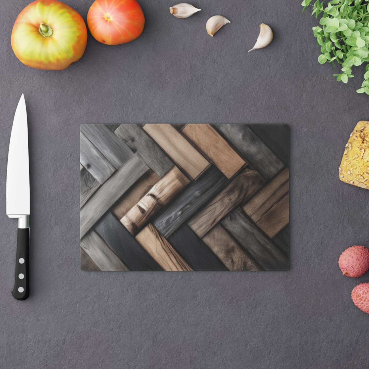 Tempered Glass Cutting Board – Hygienic, Scratch-Resistant, Dishwasher-Safe | Modern Kitchen Essential