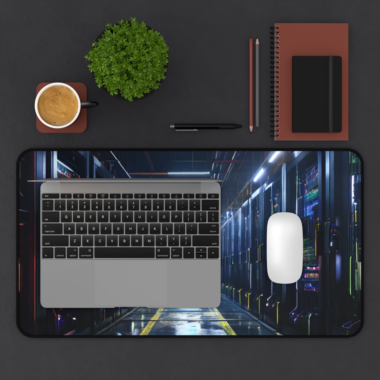 Large Gaming Mouse Pad – Premium Mouse Pad & Tech Accessory for Home & Office, Premium Desk Mat, Gaming Mouse Pad, Non-slip, Futuristic Tech Desk Mat - Perfect for Gamers and Office Spaces